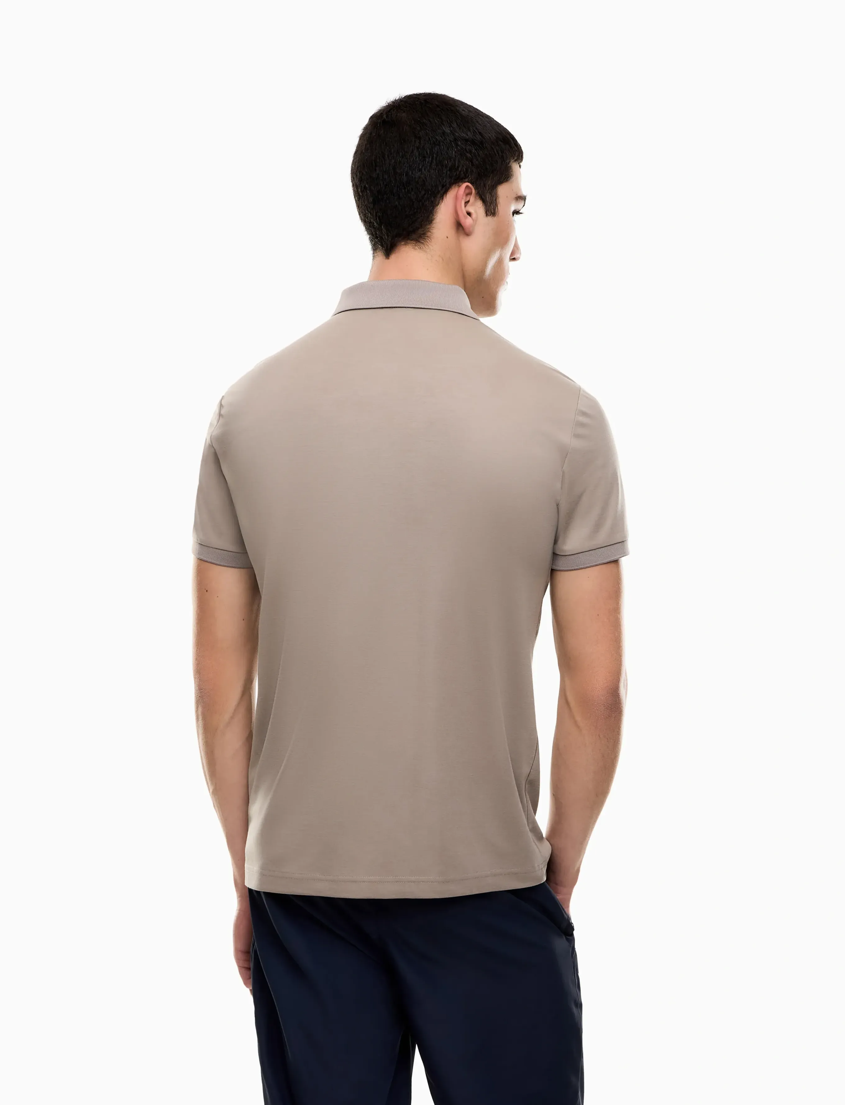EA7 - POLO SHIRT - short-sleeved polos - roasted cashew - 3