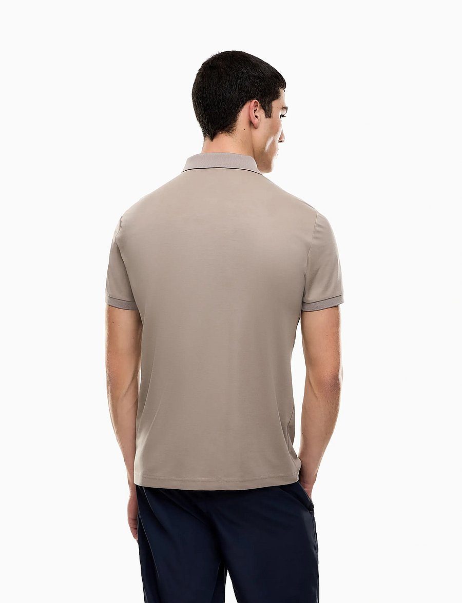 EA7 - POLO SHIRT - kortærmede poloer - roasted cashew - 3
