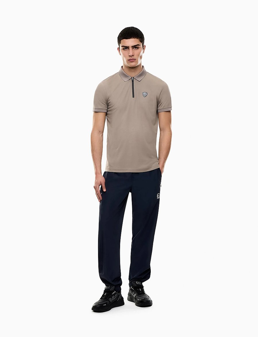 EA7 - POLO SHIRT - kortærmede poloer - roasted cashew - 5