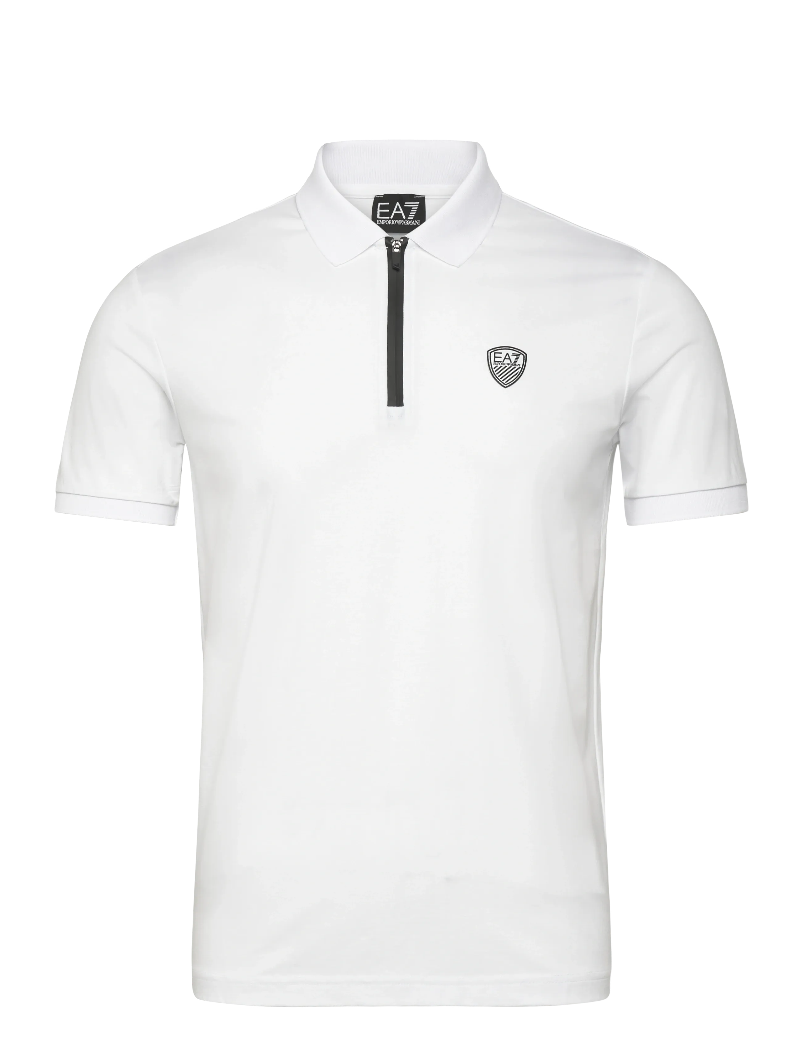 EA7 POLO SHIRT - Kleidung - WHITE / white