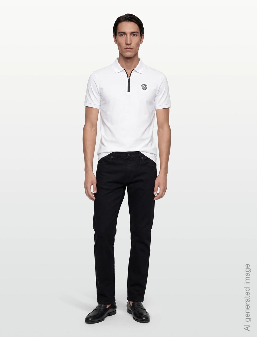 EA7 - POLO SHIRT - lühikeste varrukatega polod - white - 0