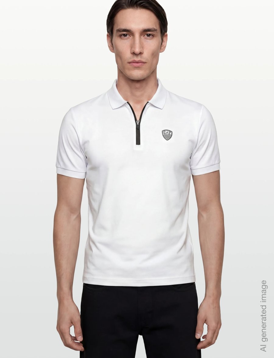 EA7 - POLO SHIRT - lühikeste varrukatega polod - white - 3