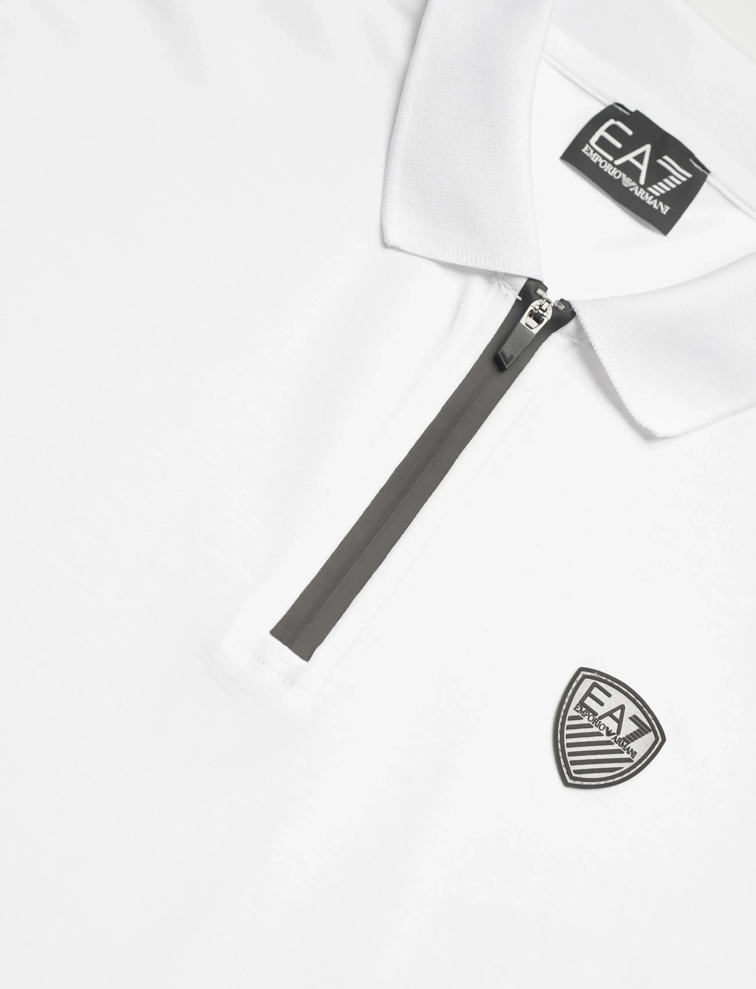EA7 - POLO SHIRT - short-sleeved polos - white - 5