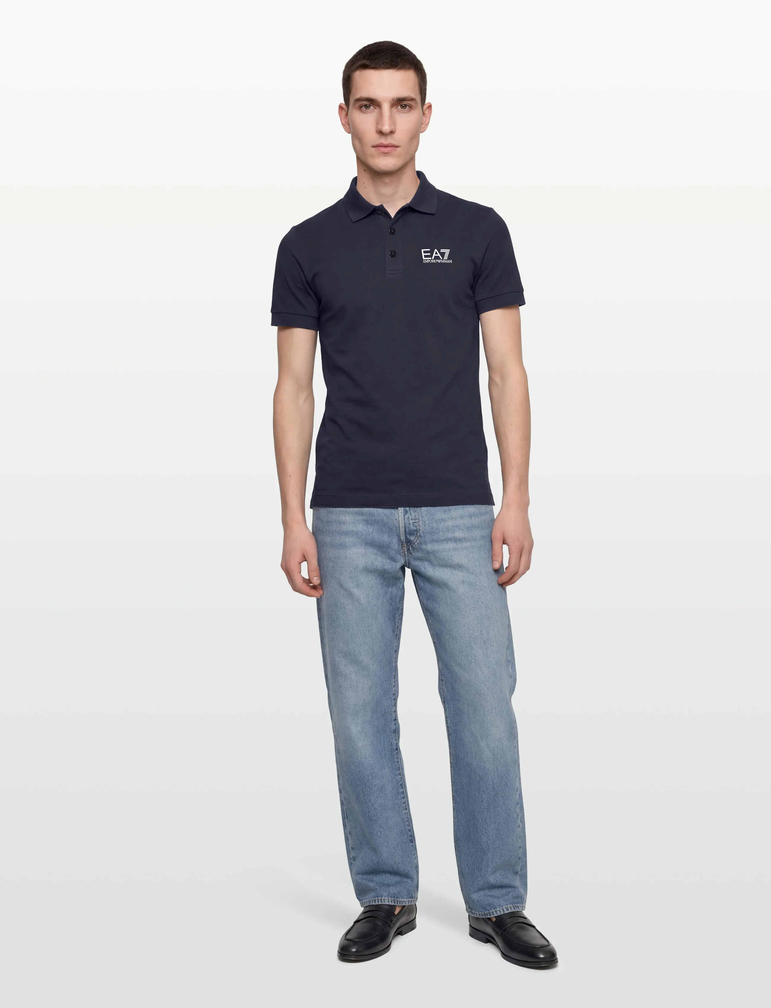 EA7 - POLO SHIRT - short-sleeved polos - armani blue - 0