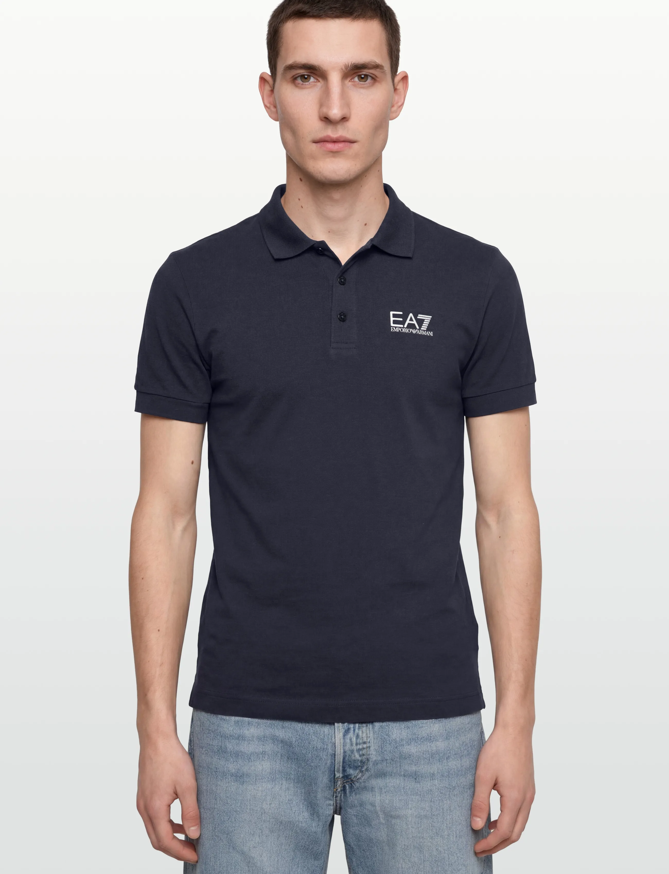 EA7 - POLO SHIRT - short-sleeved polos - armani blue - 3