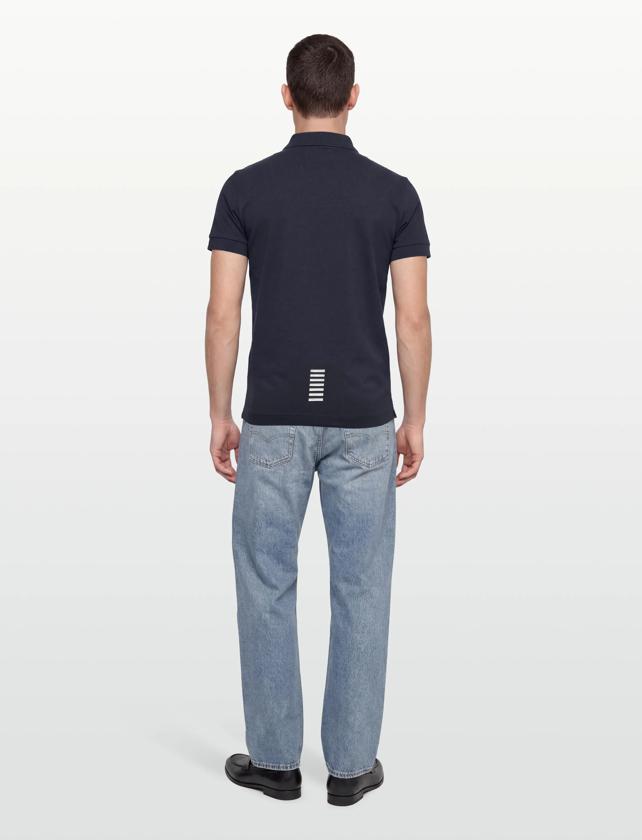EA7 - POLO SHIRT - short-sleeved polos - armani blue - 4