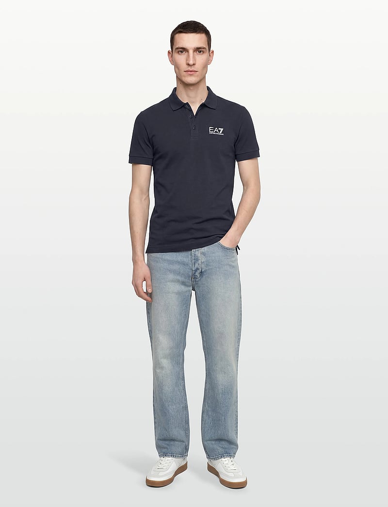 EA7 - POLO SHIRT - kortærmede poloer - armani blue - 0