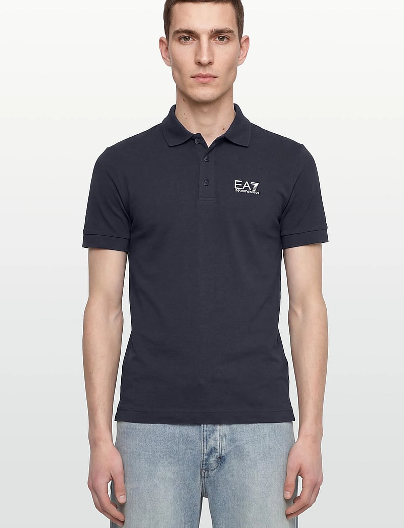 EA7 - POLO SHIRT - kortærmede poloer - armani blue - 3