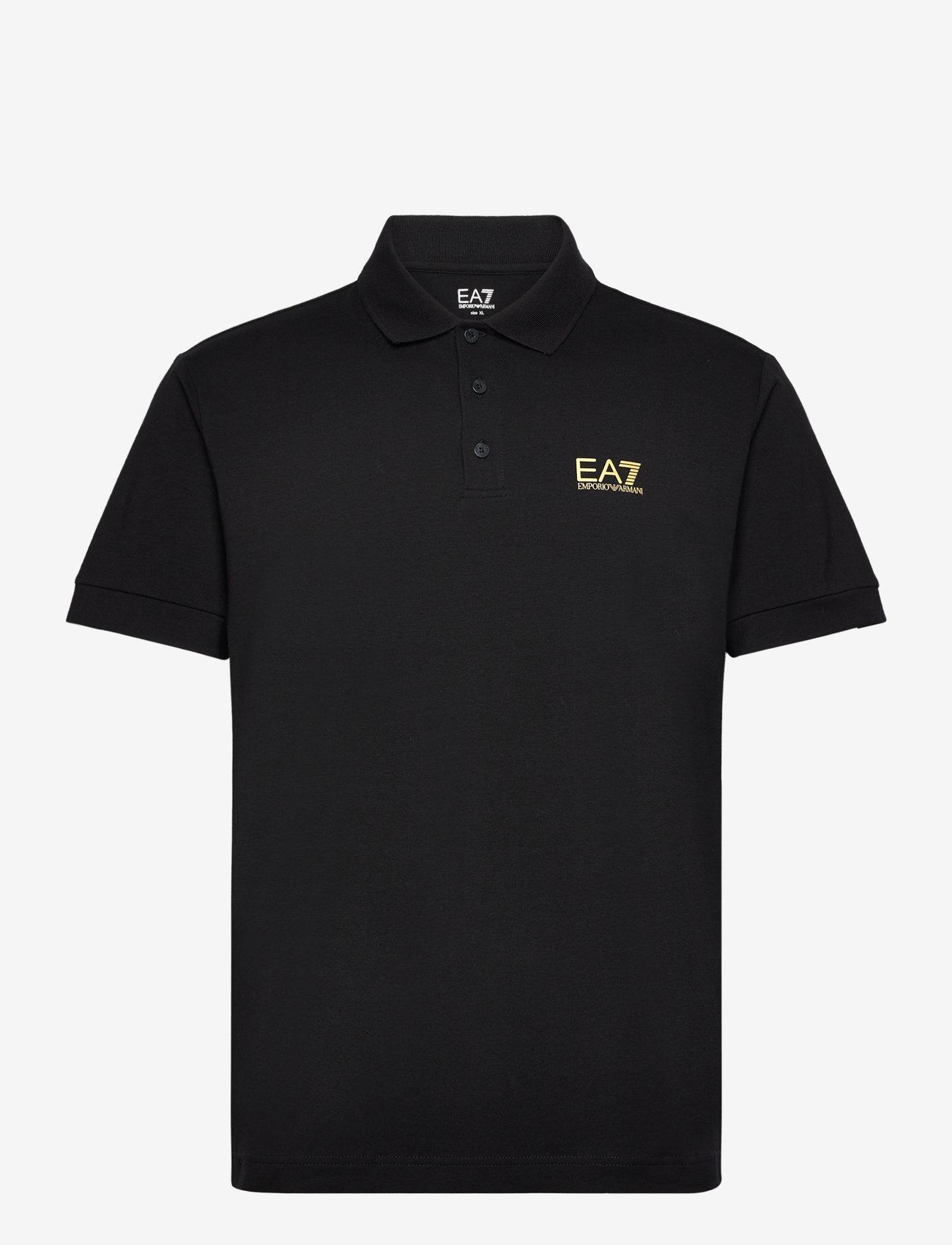 EA7 - POLO SHIRT - kurzärmelig - black - 0