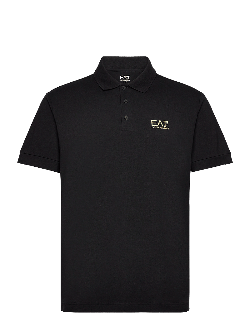 EA7 - POLO SHIRT - kurzärmelig - black - 0