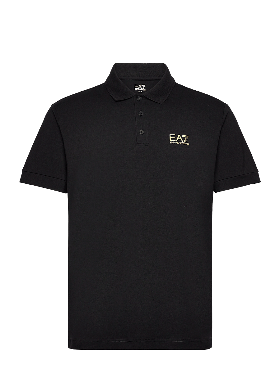 EA7 - POLO SHIRT - kortærmede poloer - black - 1
