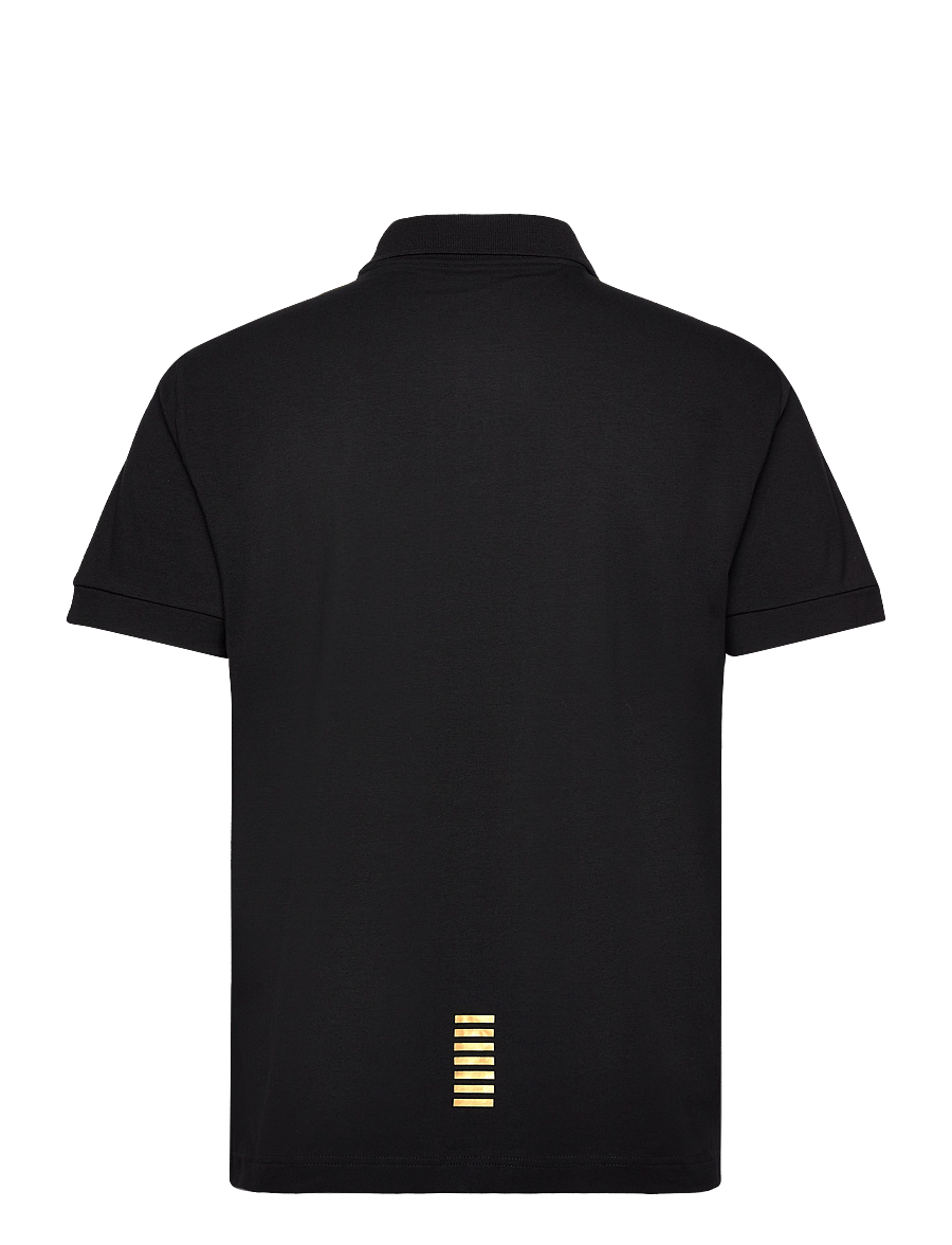 EA7 - POLO SHIRT - kortærmede poloer - black - 2