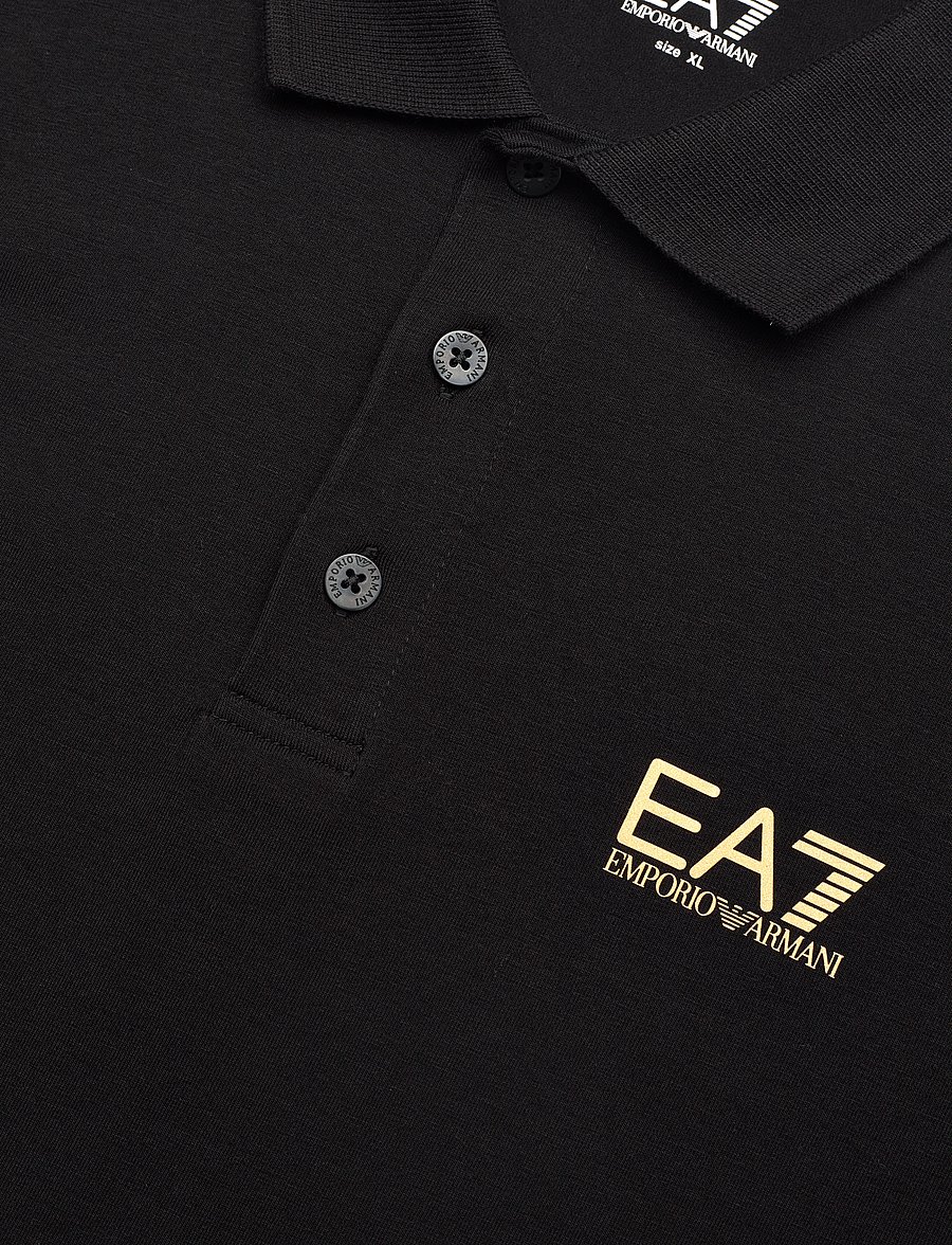 EA7 - POLO SHIRT - kortærmede poloer - black - 5