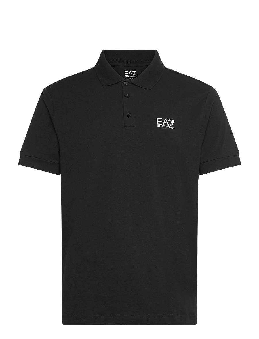 EA7 - POLO SHIRT - kortärmade pikéer - black - 1
