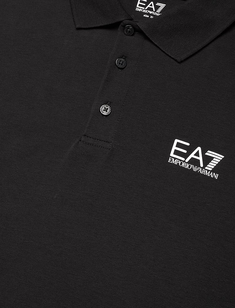 EA7 - POLO SHIRT - kortærmede poloer - black - 5