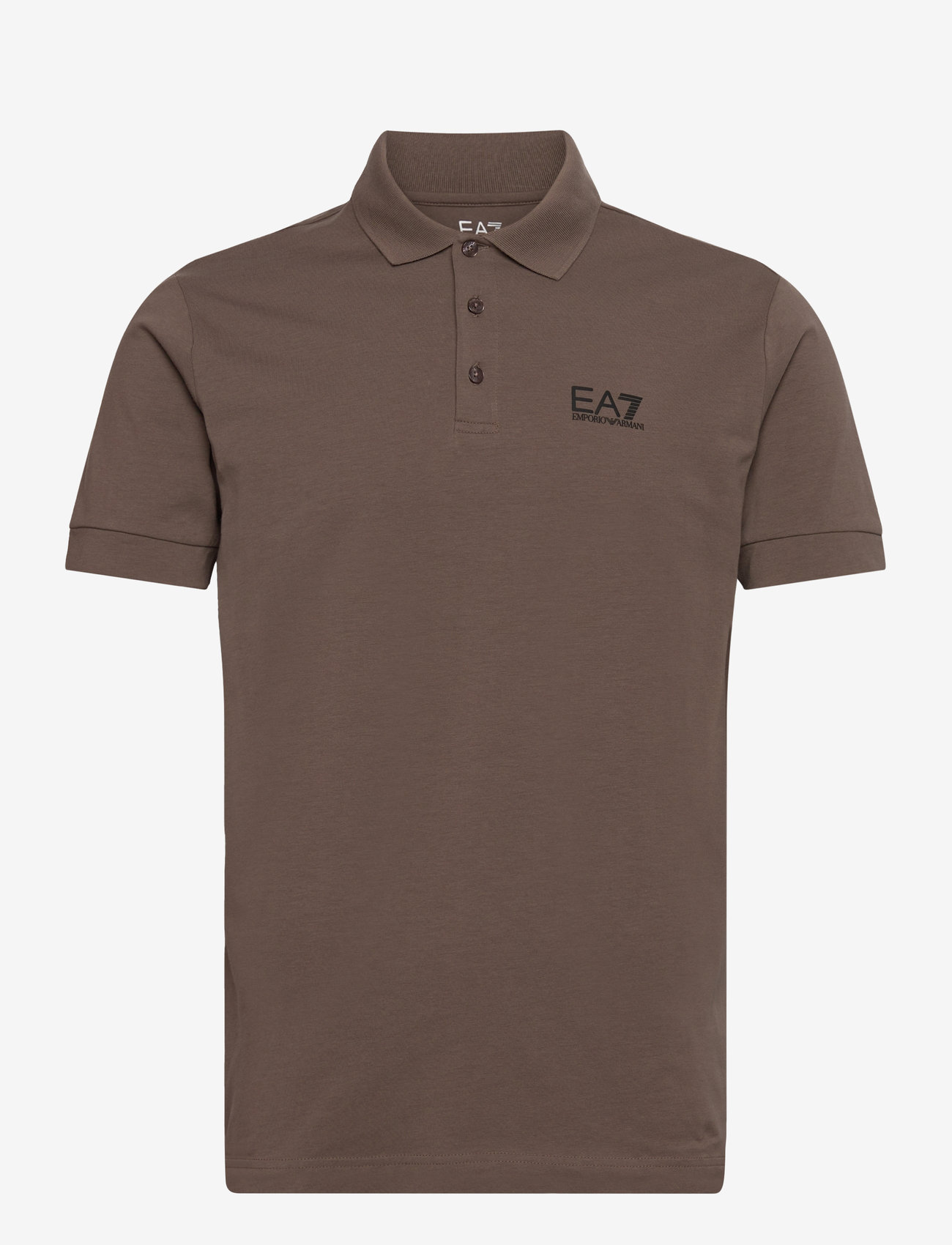 EA7 - POLO SHIRT - kurzärmelig - chocolate chip - 0