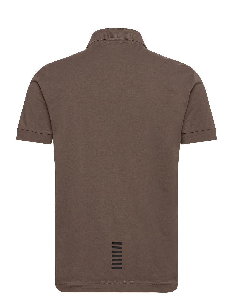 EA7 - POLO SHIRT - kortærmede poloer - chocolate chip - 1