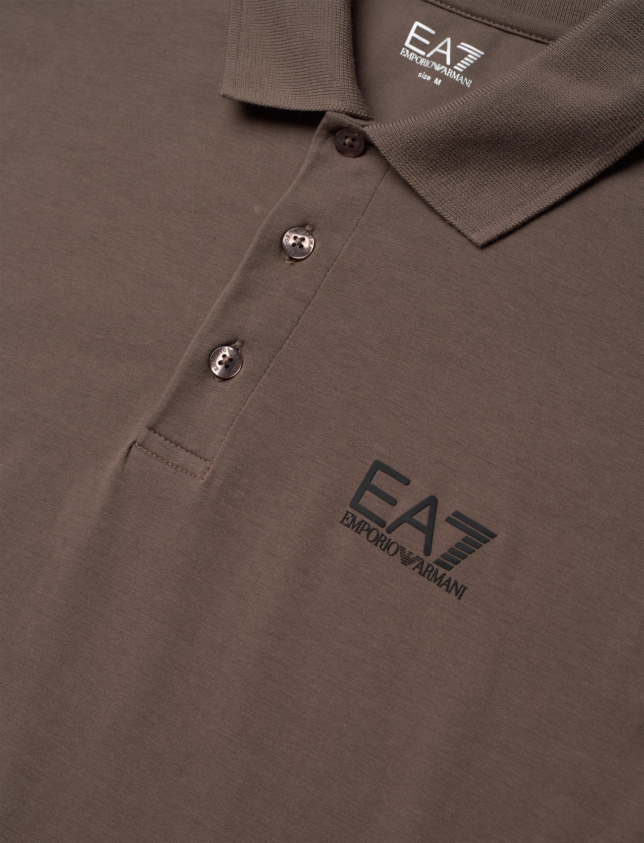 EA7 - POLO SHIRT - kurzärmelig - chocolate chip - 2