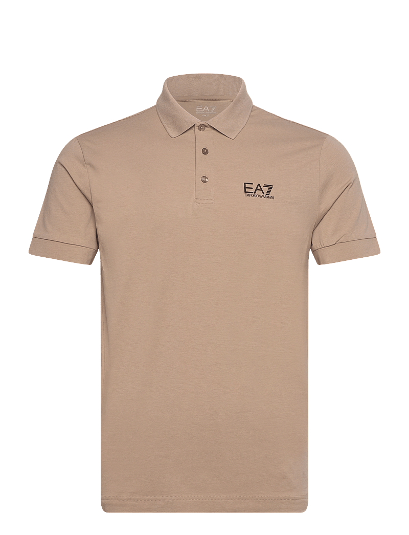 EA7 - POLO SHIRT - kurzärmelig - cobblestone - 0