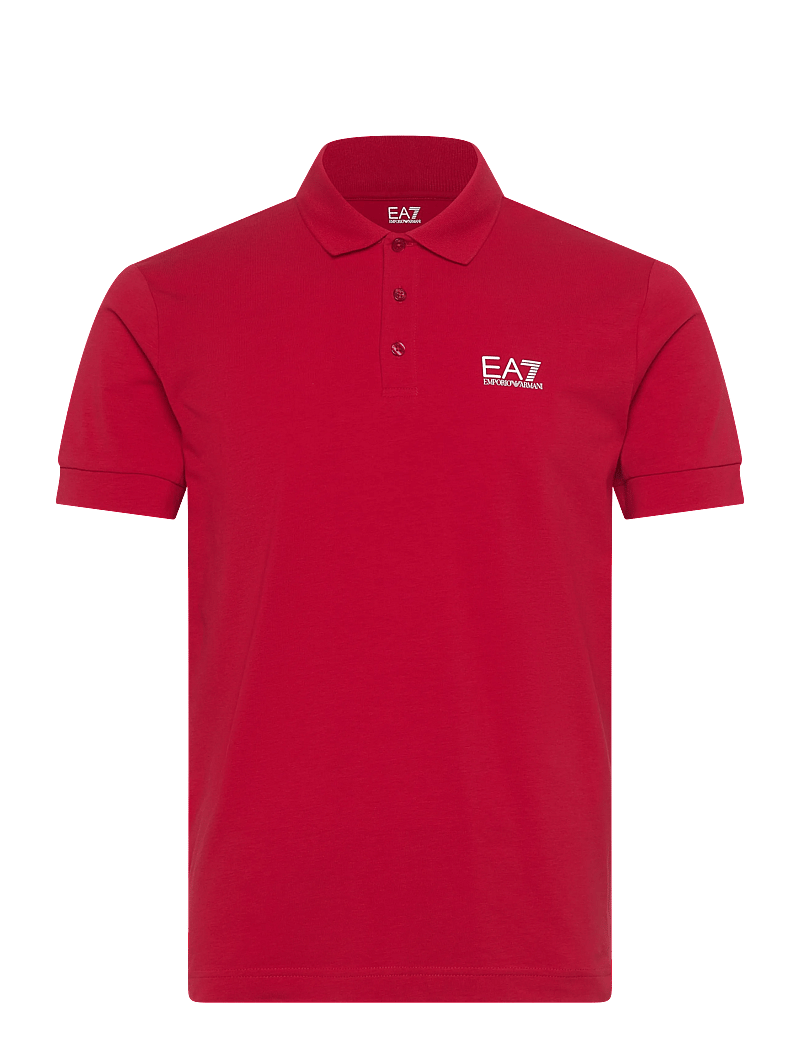 EA7 - POLO SHIRT - kortærmede poloer - haute red - 1