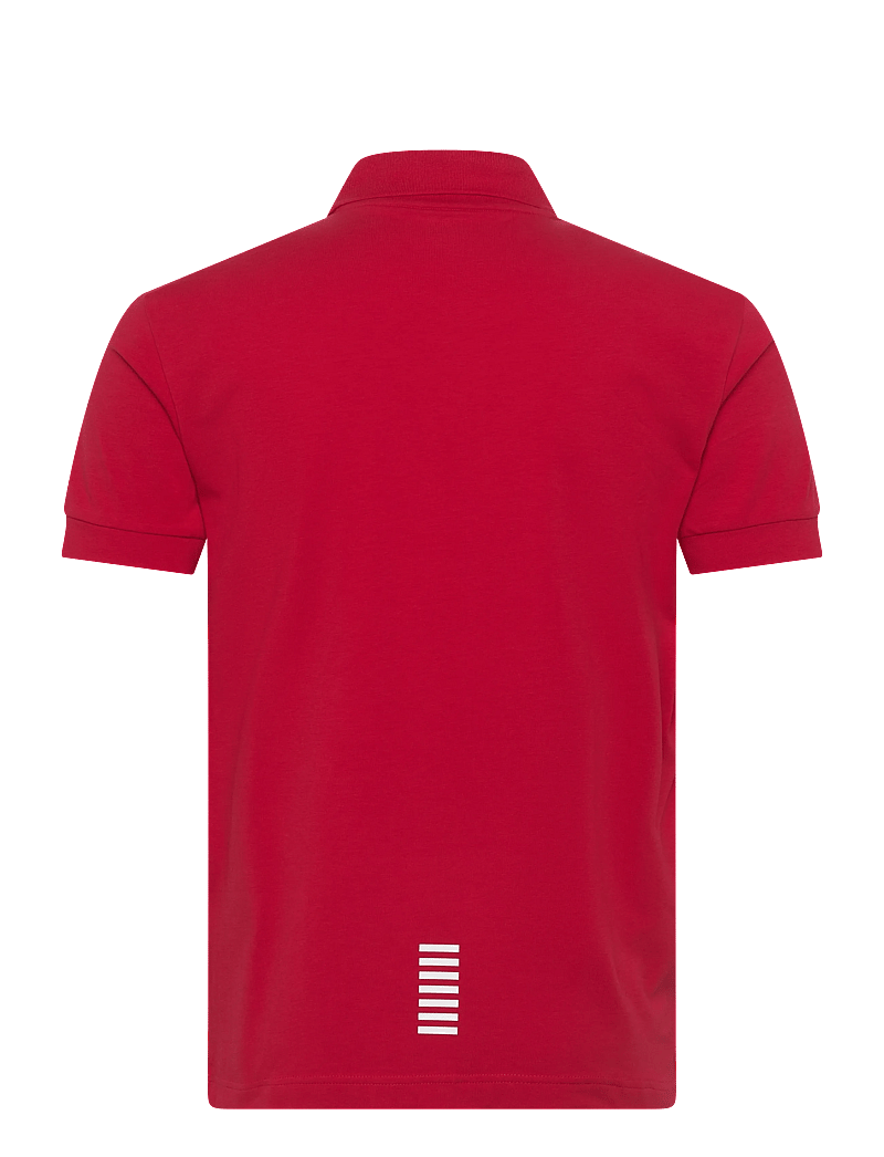 EA7 - POLO SHIRT - kortærmede poloer - haute red - 2