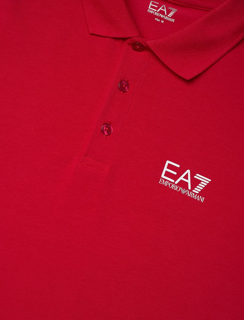 EA7 - POLO SHIRT - kortærmede poloer - haute red - 5