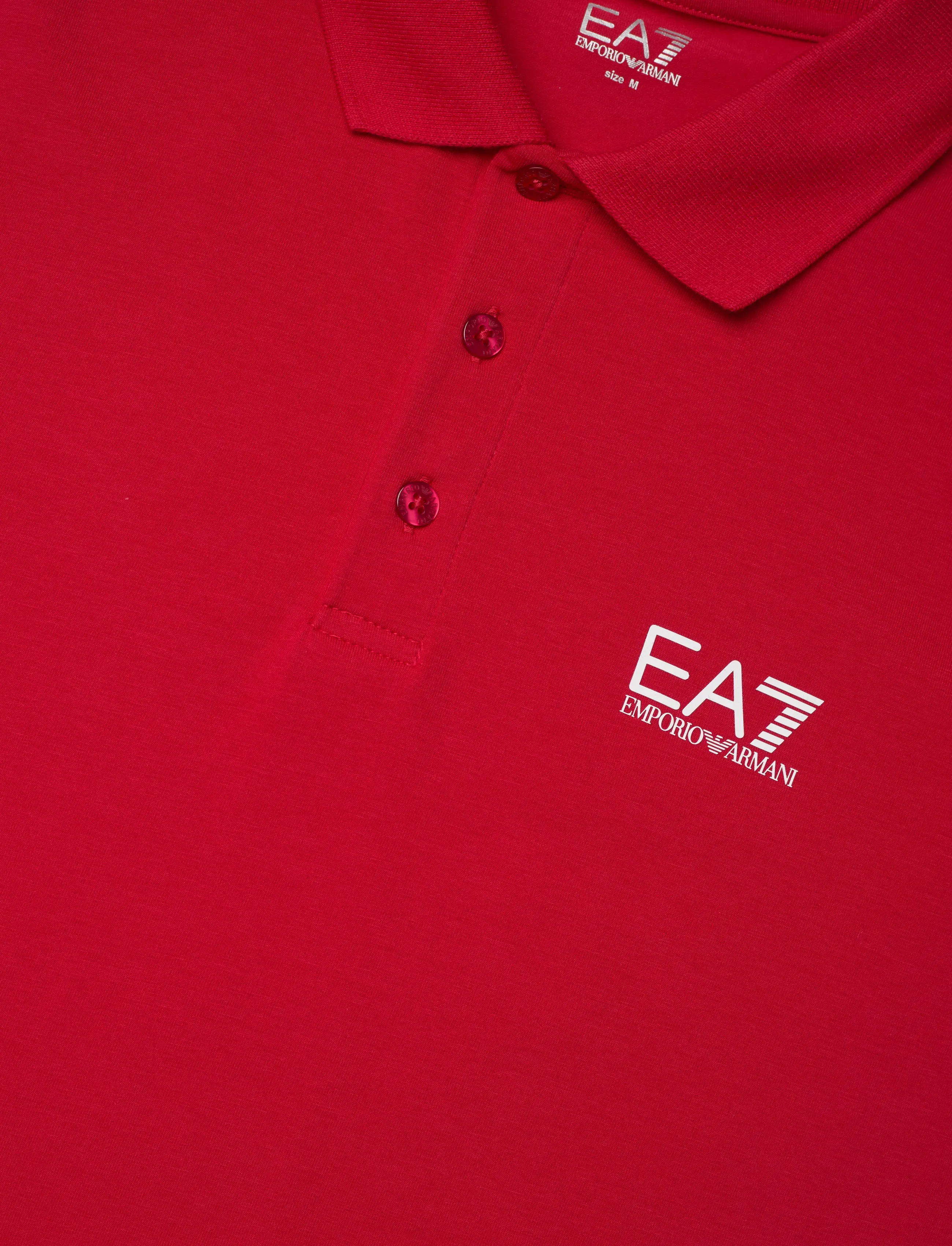 EA7 - POLO SHIRT - kortærmede poloer - haute red - 5