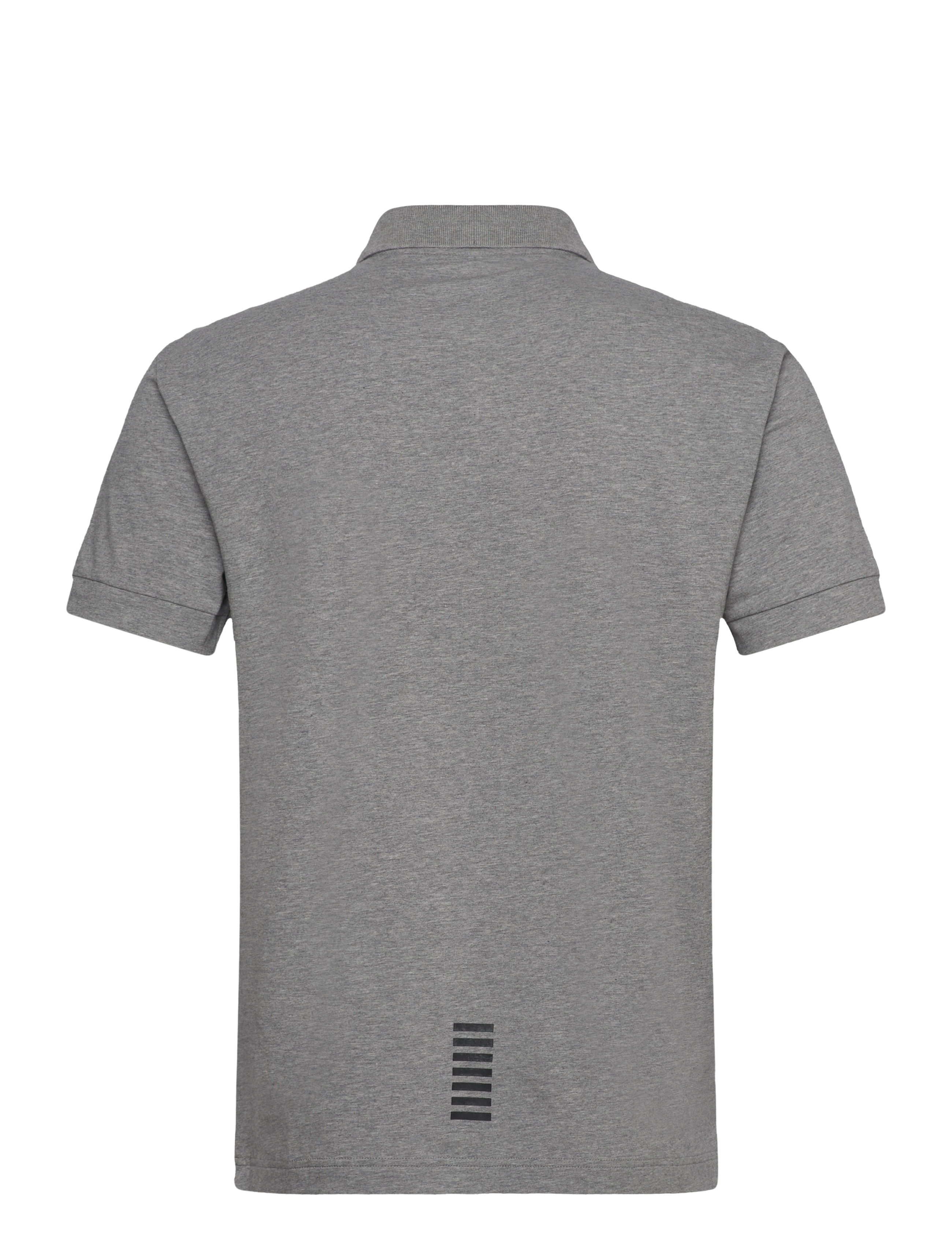 EA7 - POLO SHIRT - kortærmede poloer - med.grey mel - 1