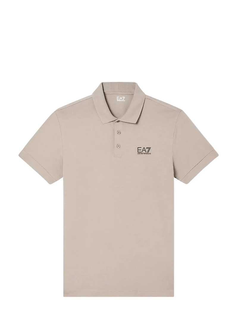 EA7 - POLO SHIRT - kortærmede poloer - roasted cashew - 1