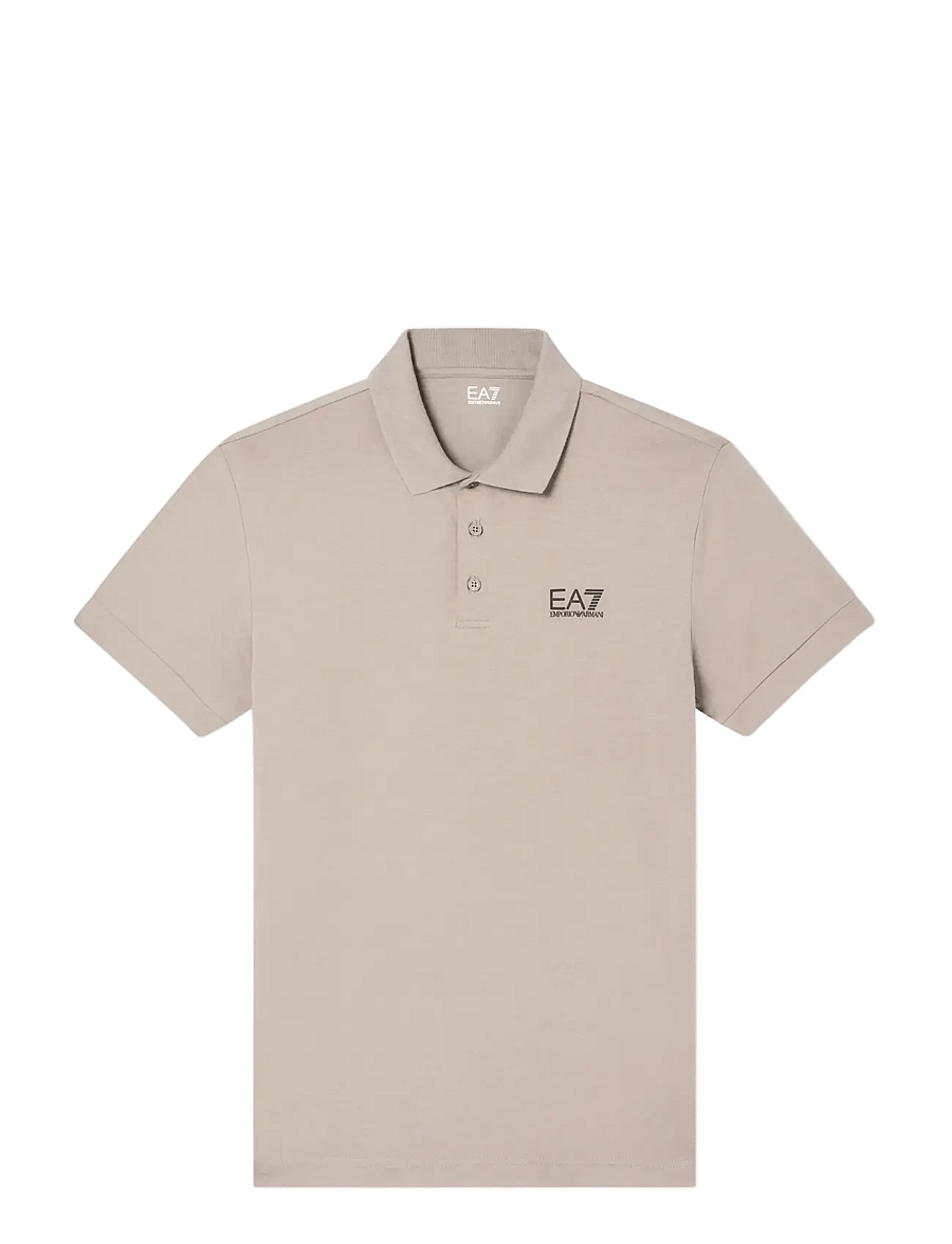 EA7 - POLO SHIRT - kortærmede poloer - roasted cashew - 1