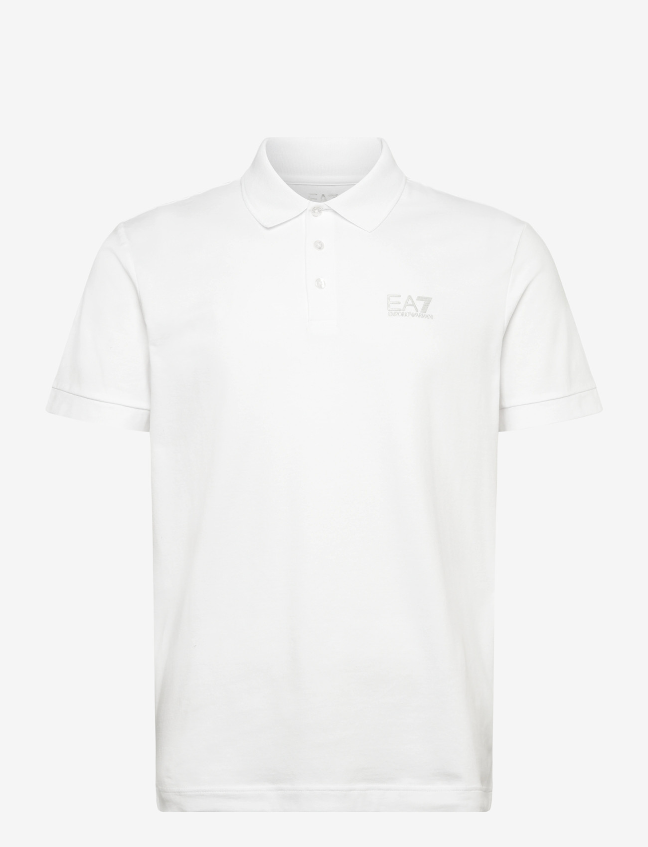 EA7 - POLO SHIRT - kurzärmelig - white - 0