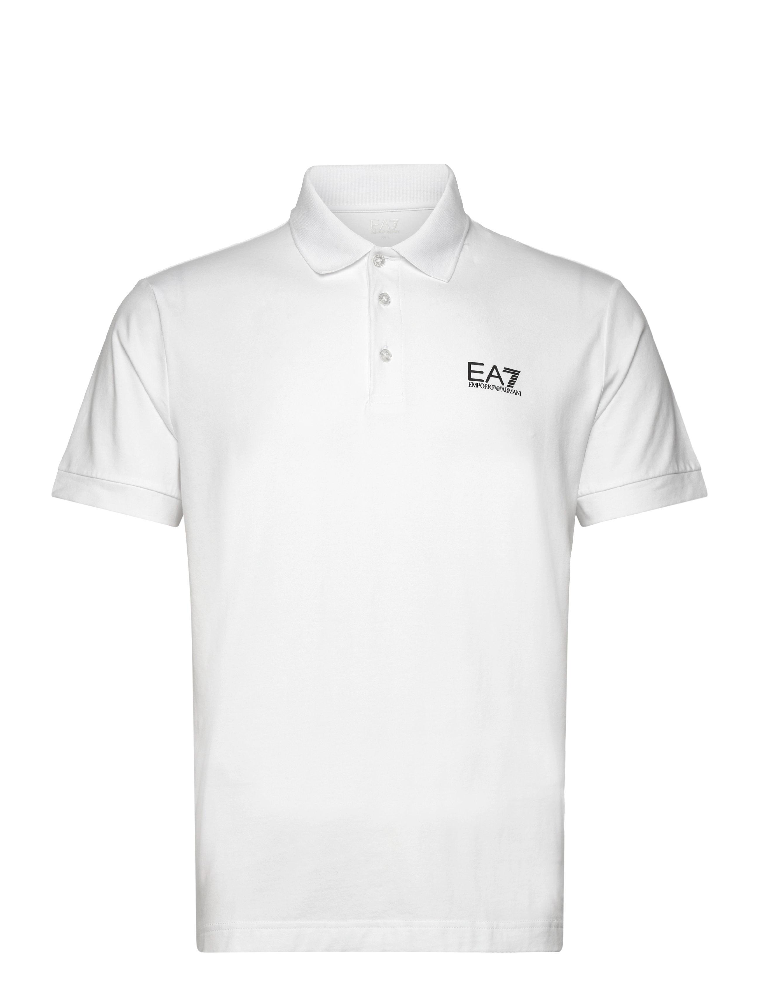 EA7 Polo Shirt Weiß - XL - Herren