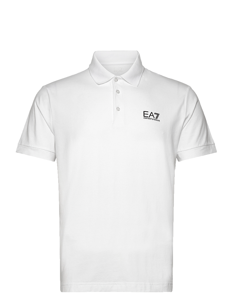 EA7 - POLO SHIRT - kurzärmelig - white - 1