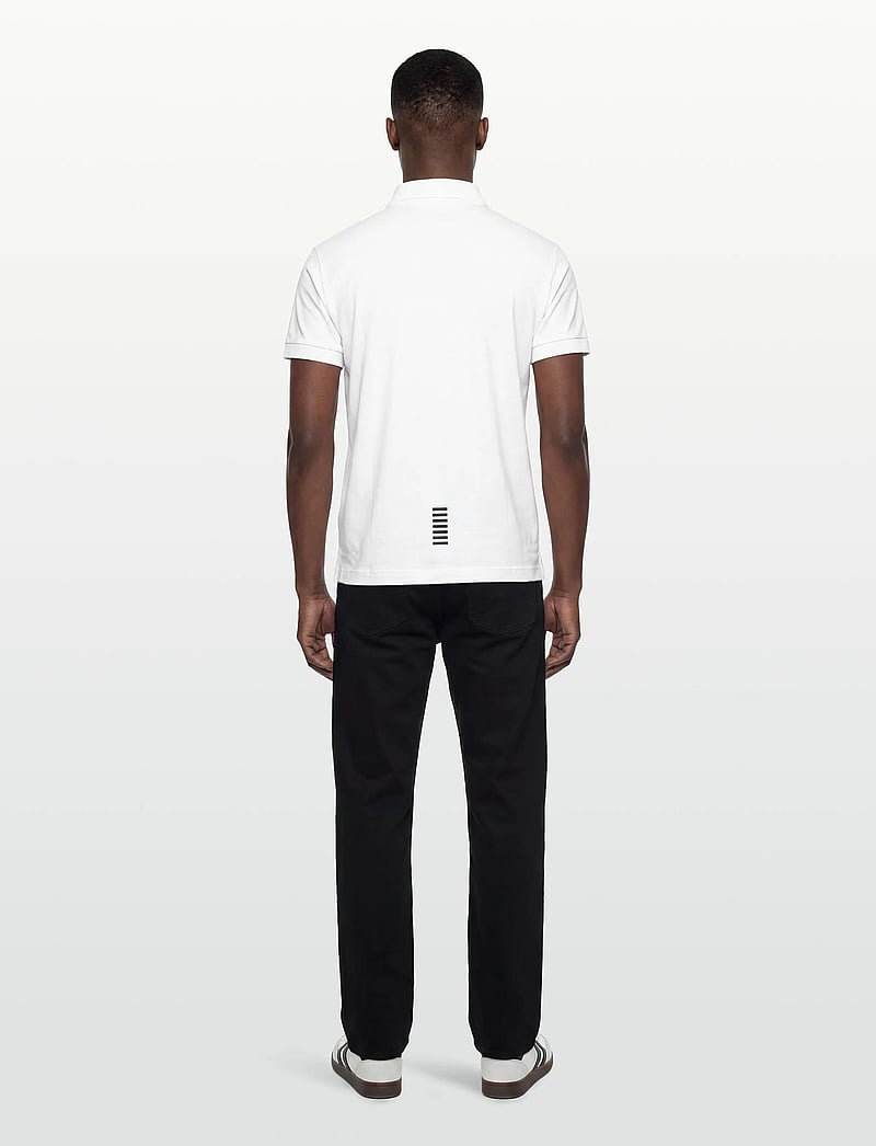 EA7 - POLO SHIRT - kurzärmelig - white - 4