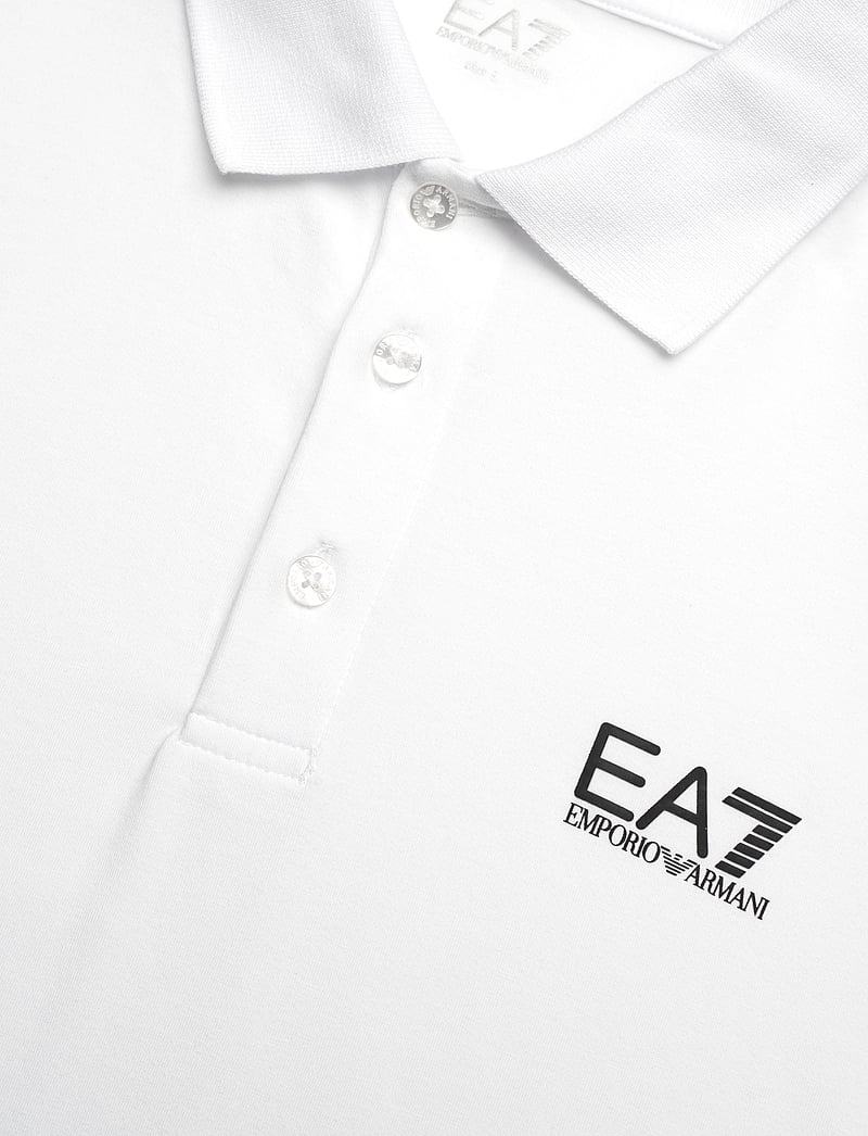 EA7 - POLO SHIRT - kurzärmelig - white - 5