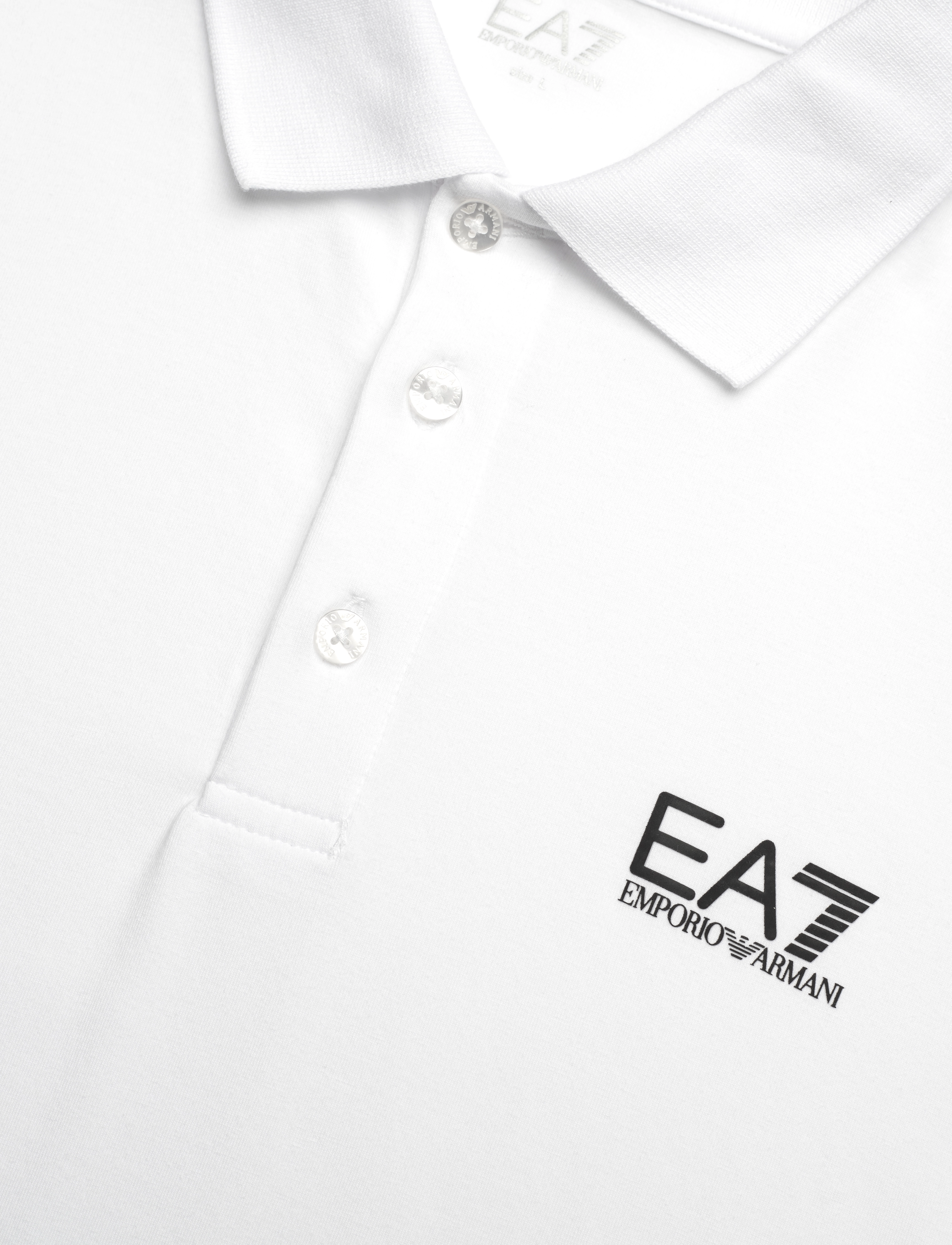 EA7 - POLO SHIRT - lühikeste varrukatega polod - white - 5