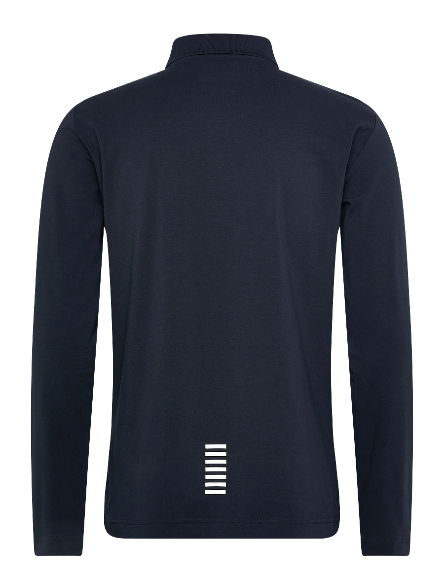 EA7 - POLO SHIRT - langärmelig - armani blue - 2