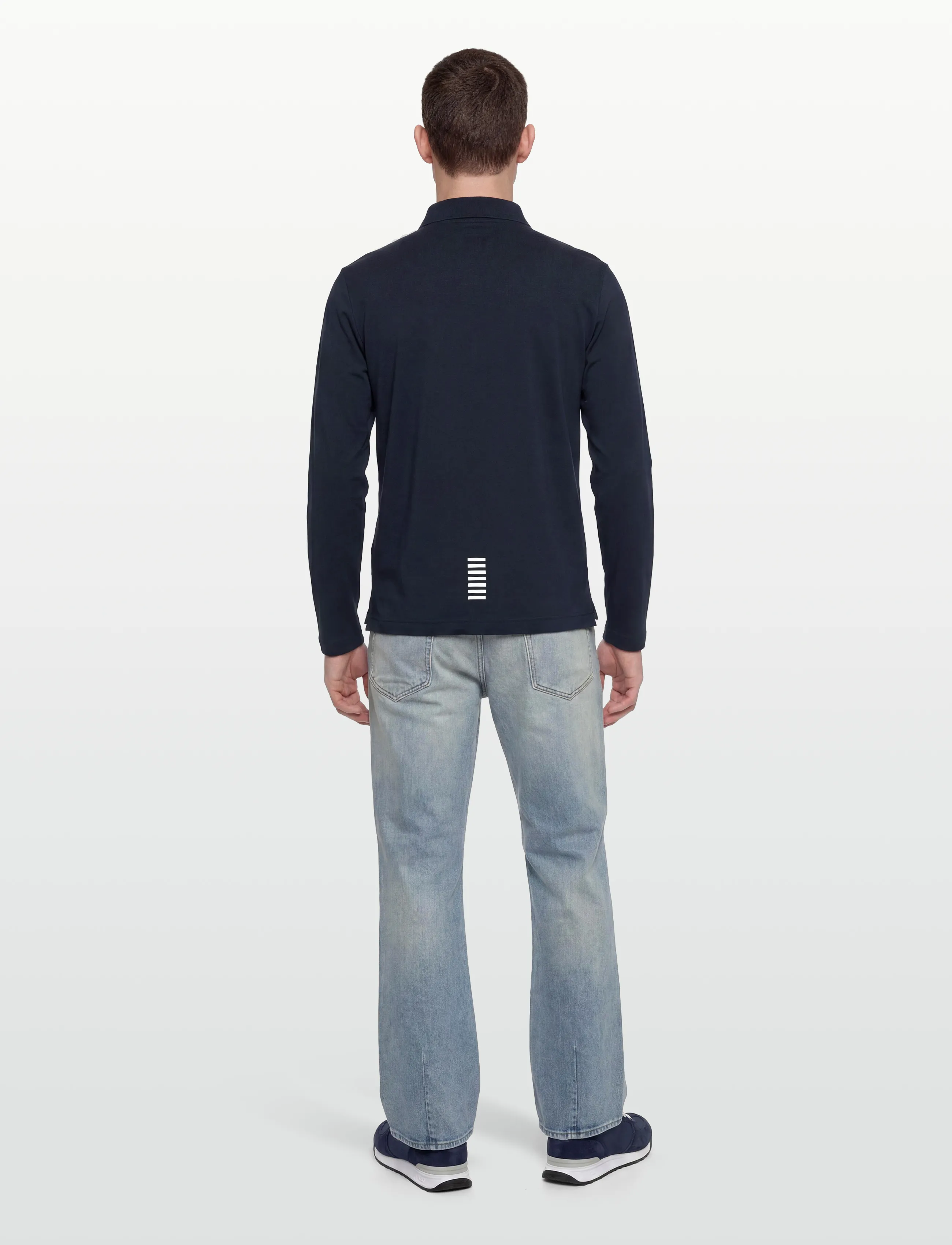 EA7 Polo Shirt långärmade t-shirts herr – bild 3