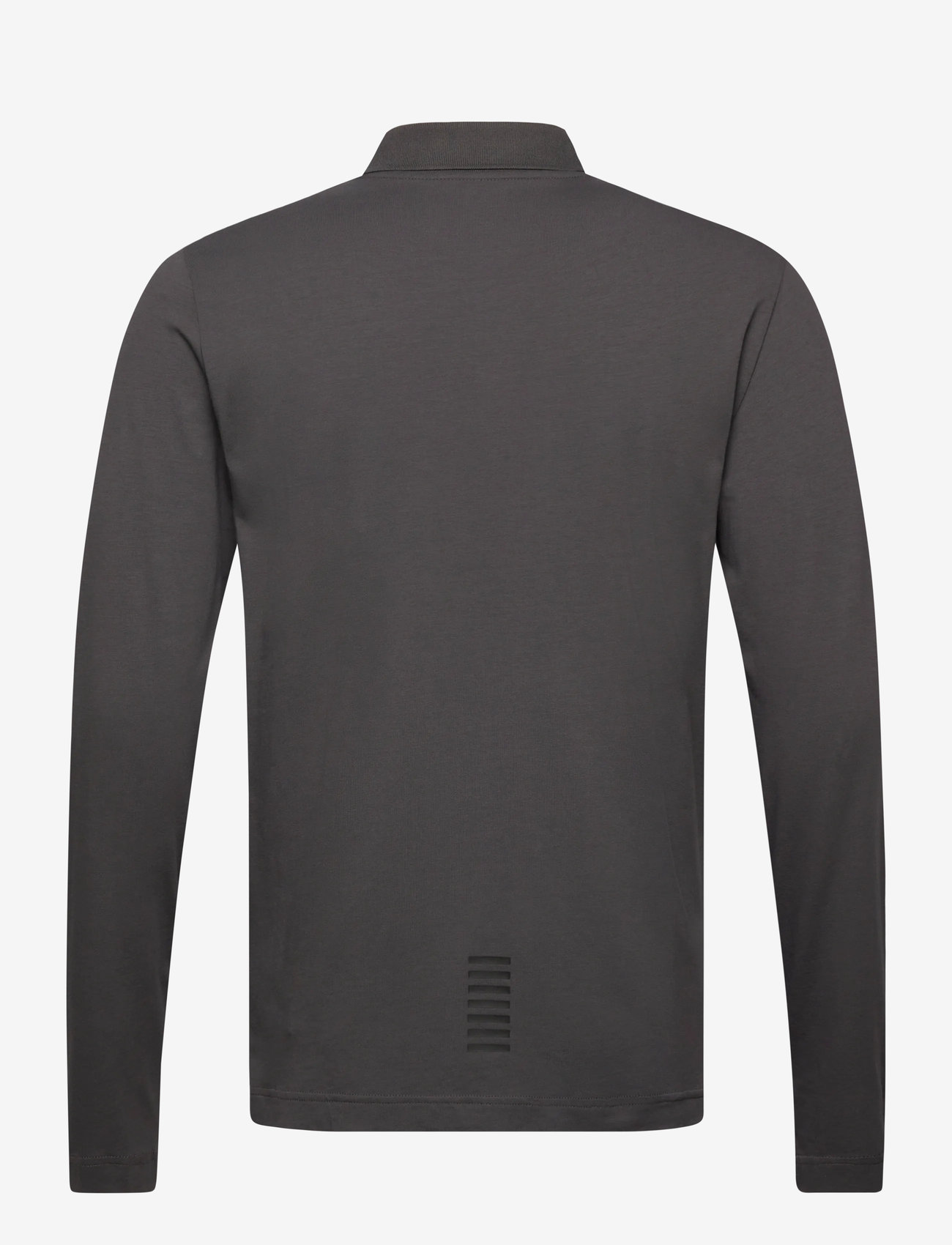 EA7 - POLO SHIRT - langærmede poloer - asphalt - 1