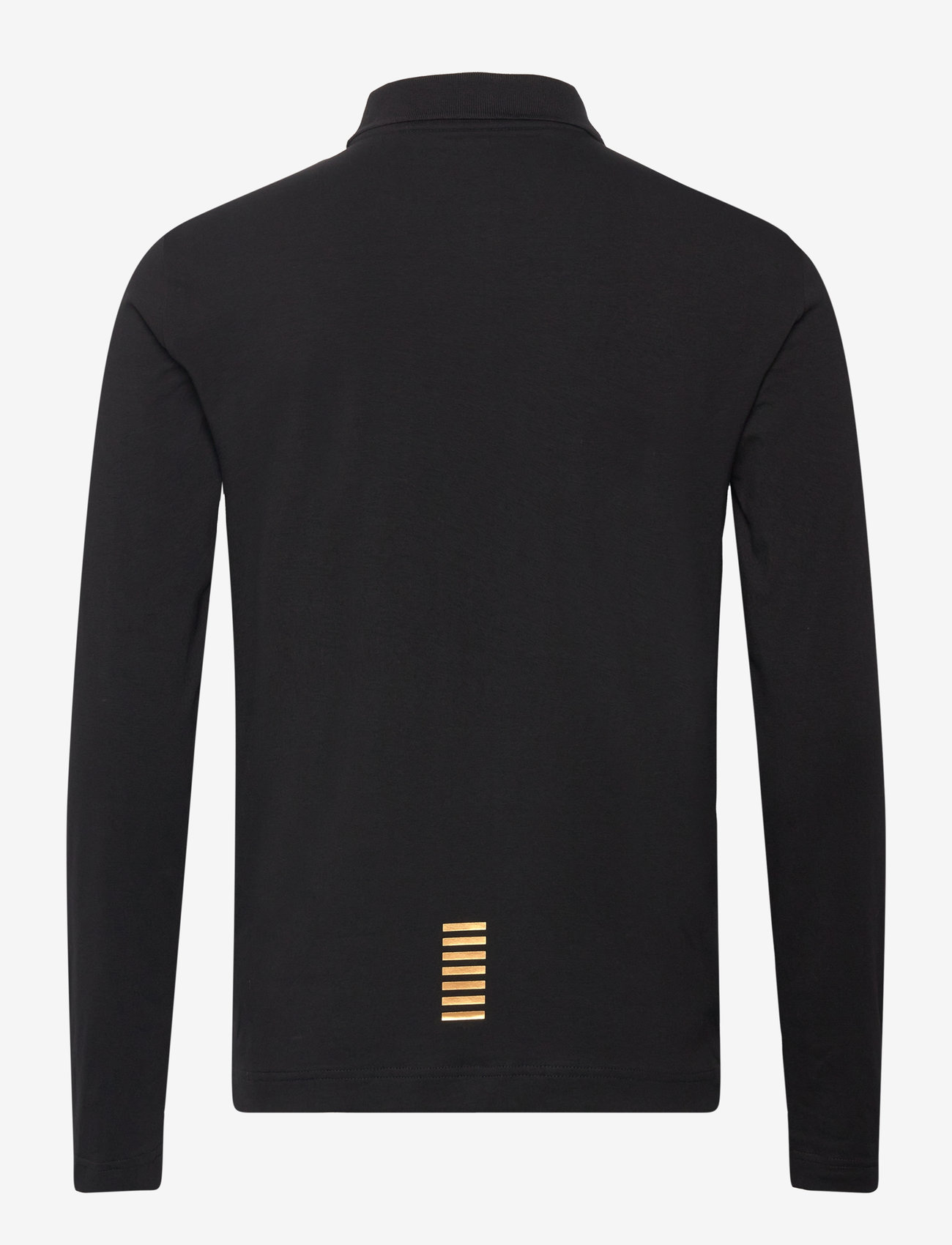 EA7 - POLO SHIRT - långärmade pikéer - black - 1