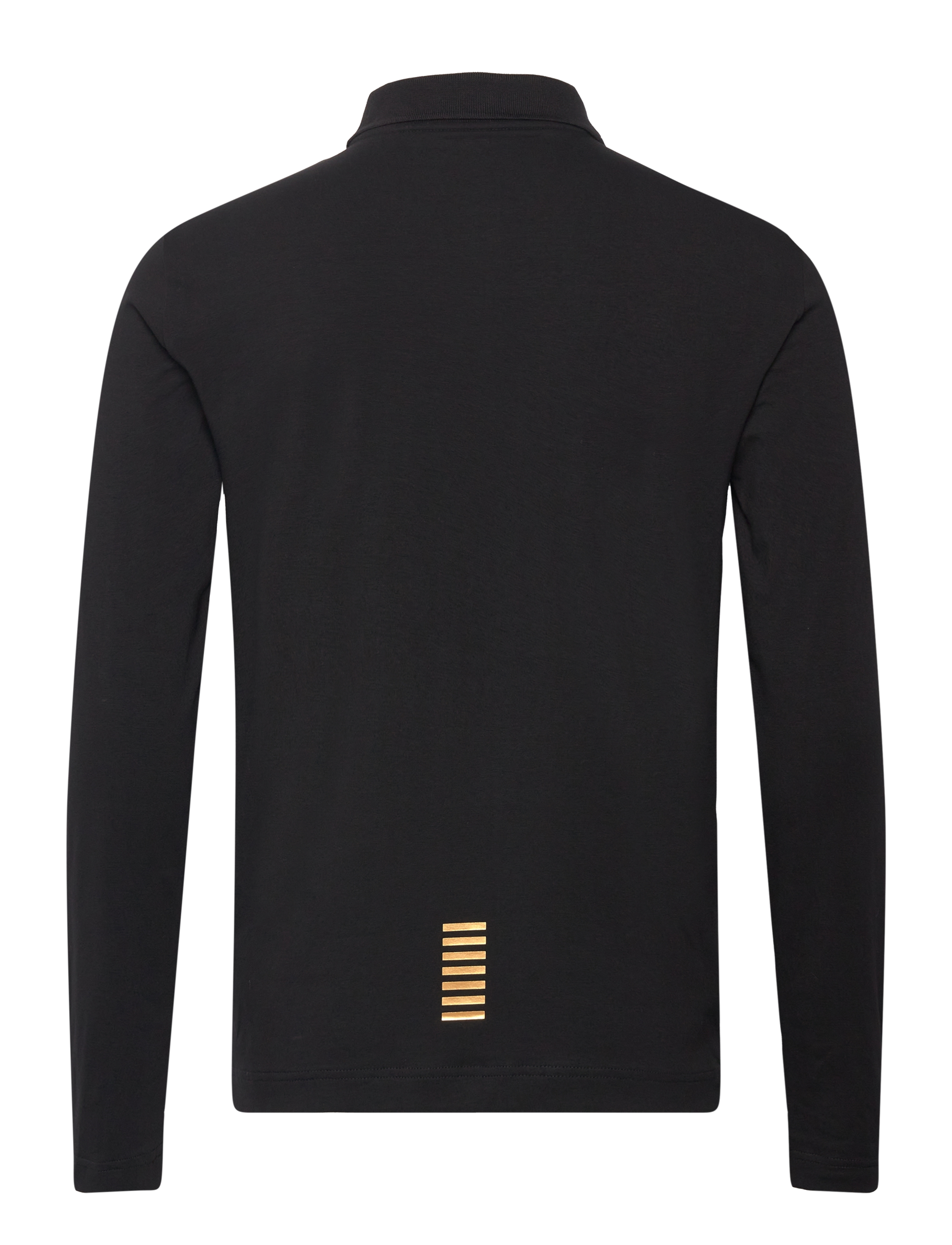 EA7 - POLO SHIRT - langærmede poloer - black - 2