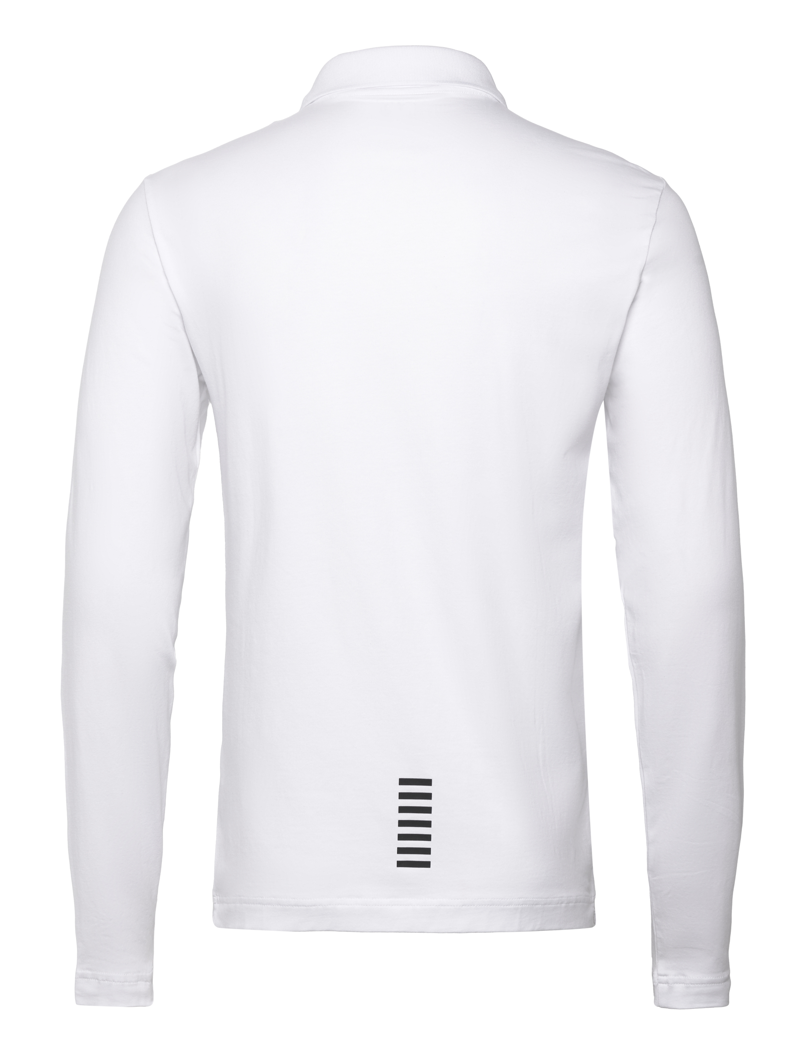 EA7 - POLO SHIRT - langærmede poloer - white - 1
