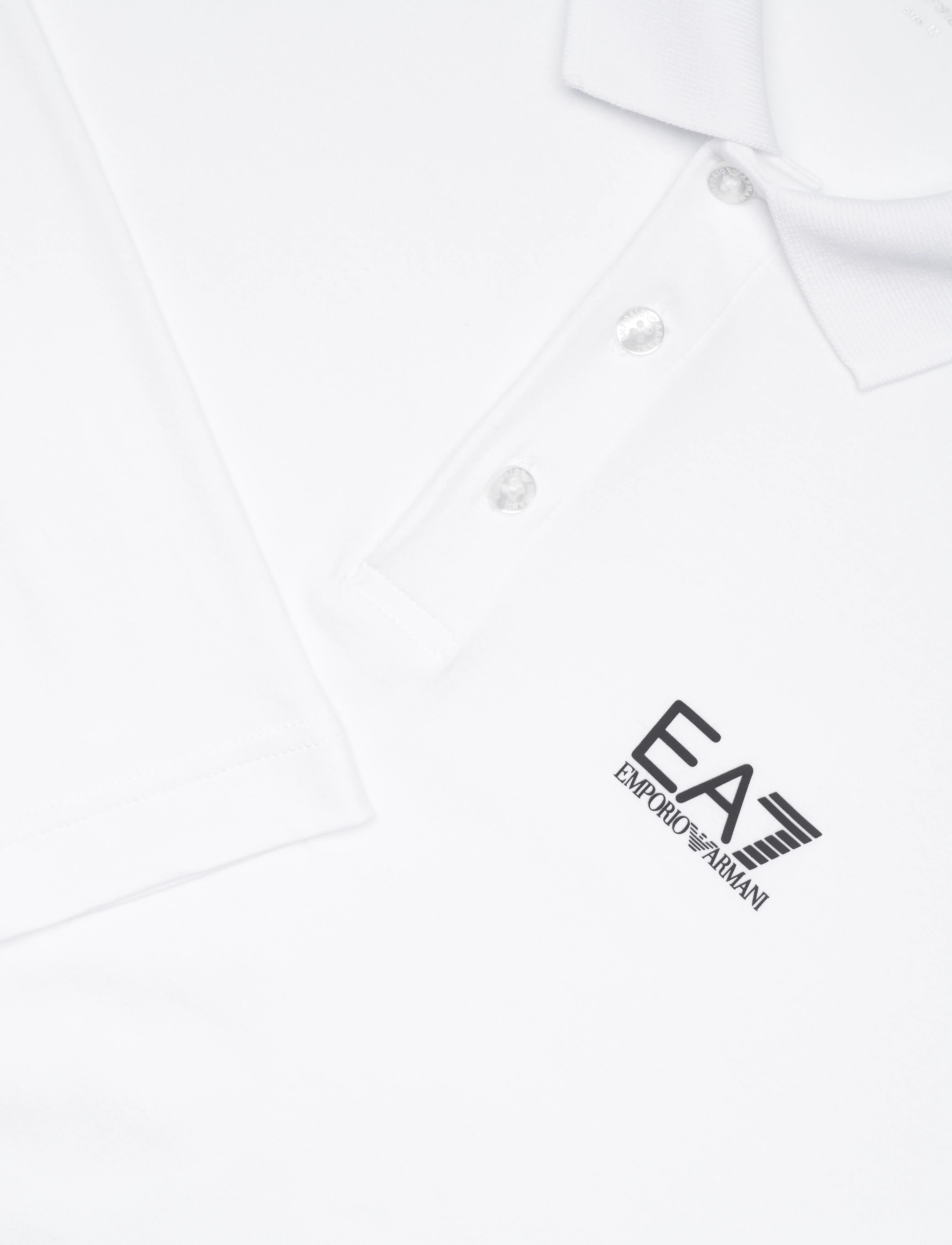 EA7 - POLO SHIRT - langærmede poloer - white - 2