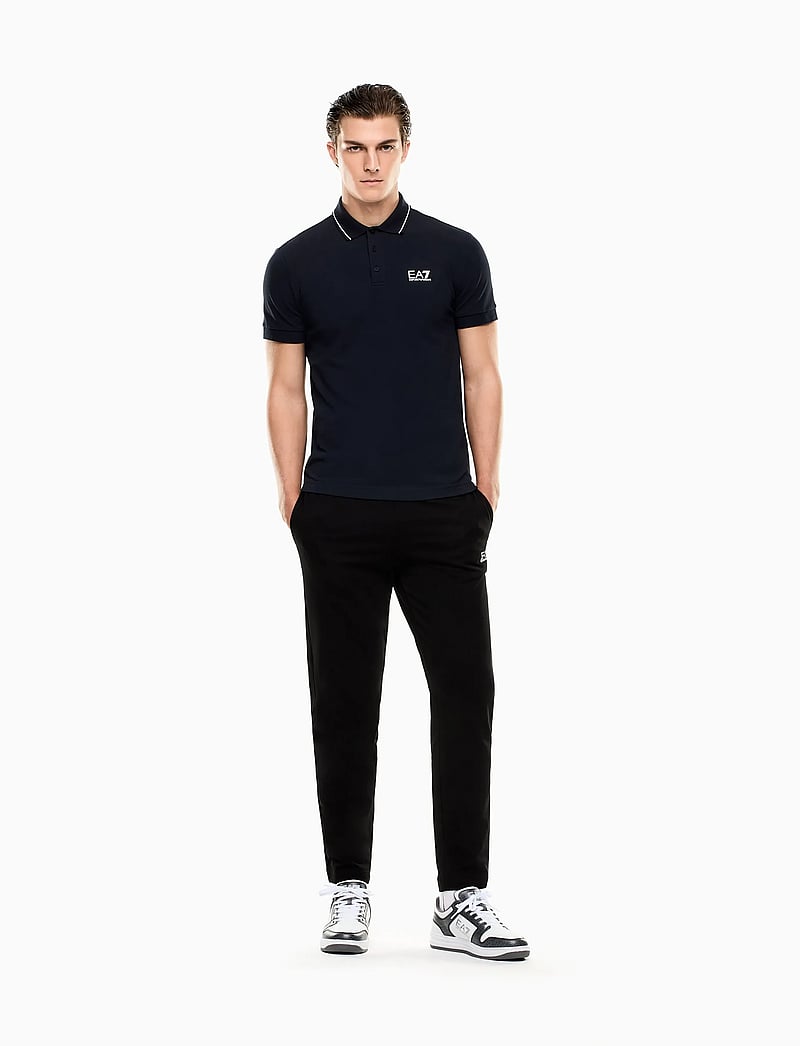 EA7 - POLO SHIRT - kortærmede poloer - armani blue - 4