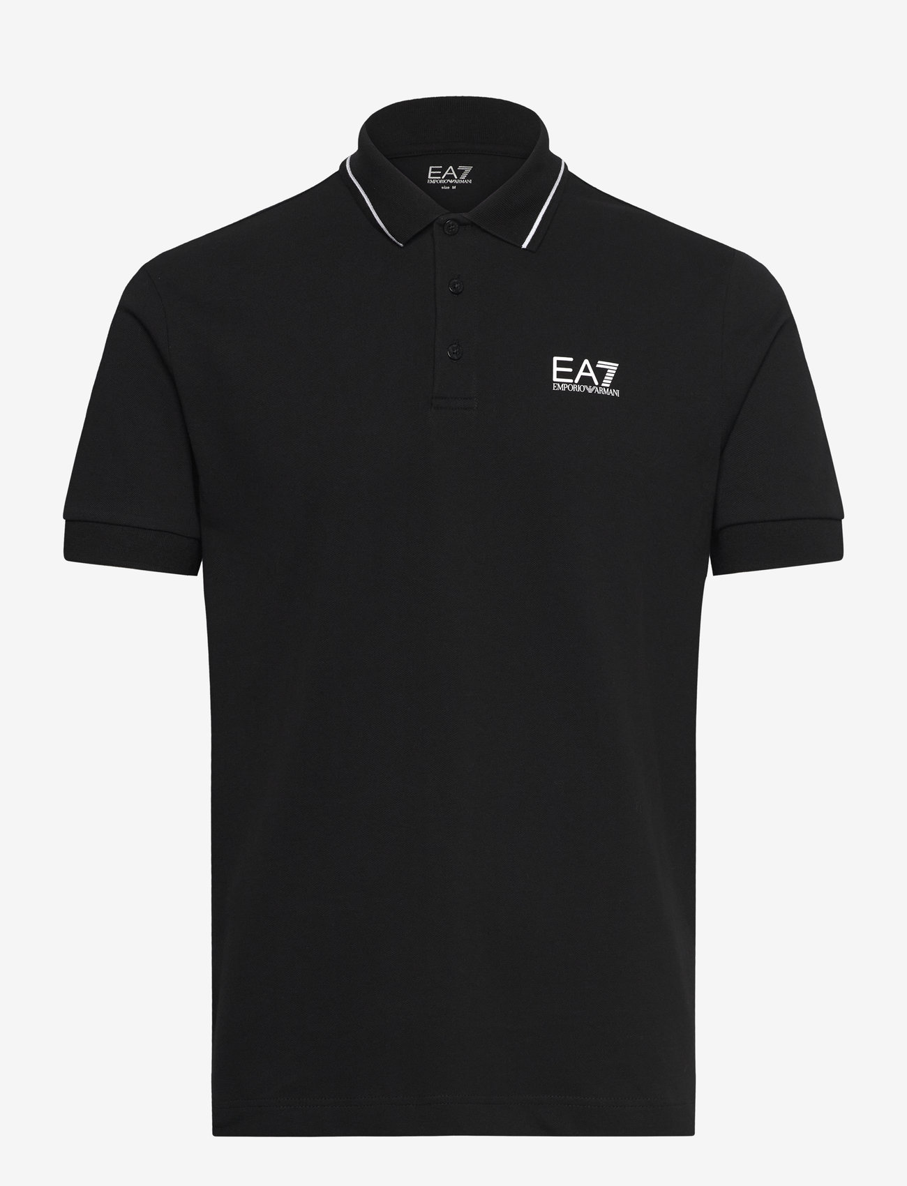 EA7 - POLO SHIRT - gifts below 15000kr - black - 0