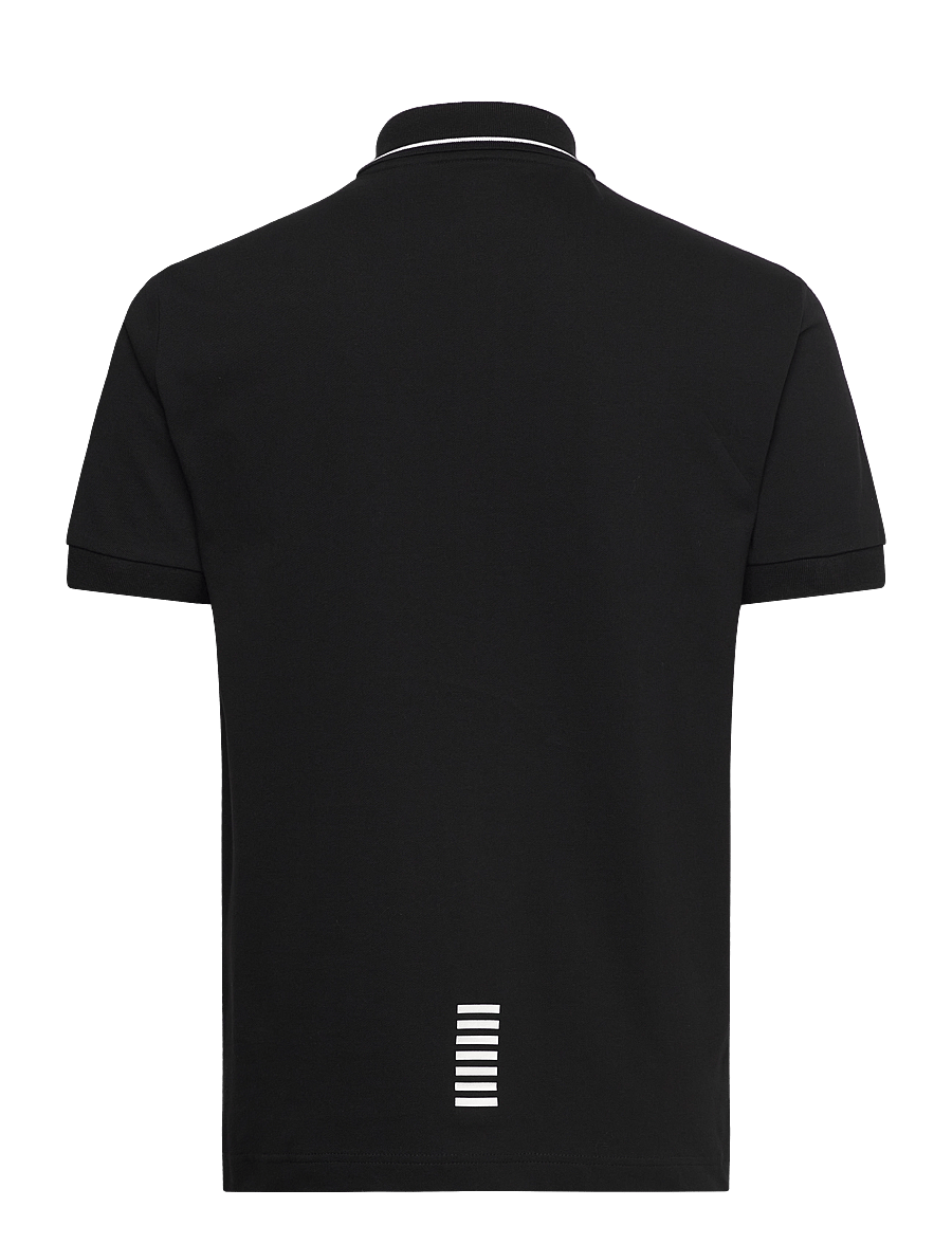 EA7 - POLO SHIRT - kurzärmelig - black - 2