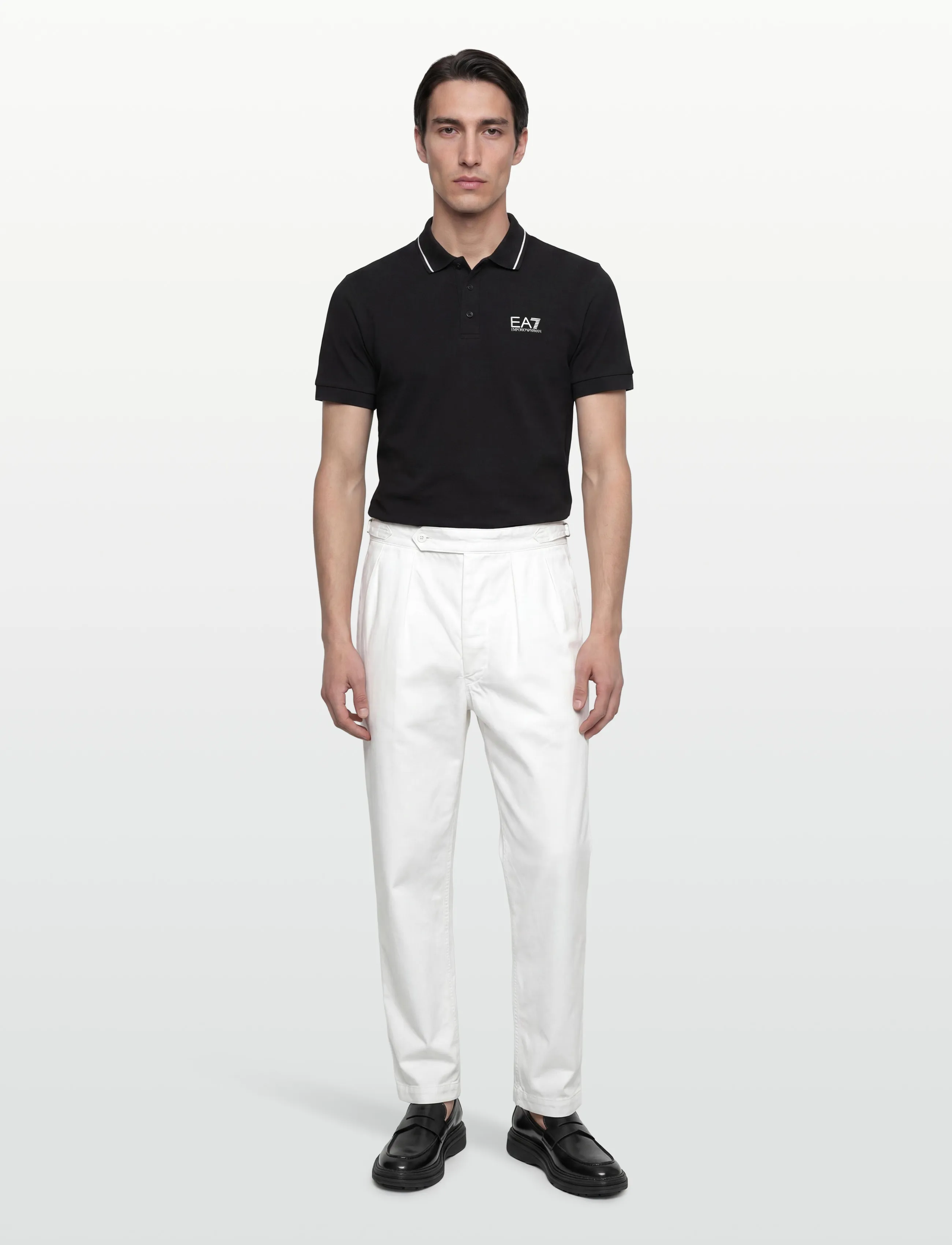 EA7 Polo Shirt, XS, Polos, Schwarz - Short-sleeved, Männerswear