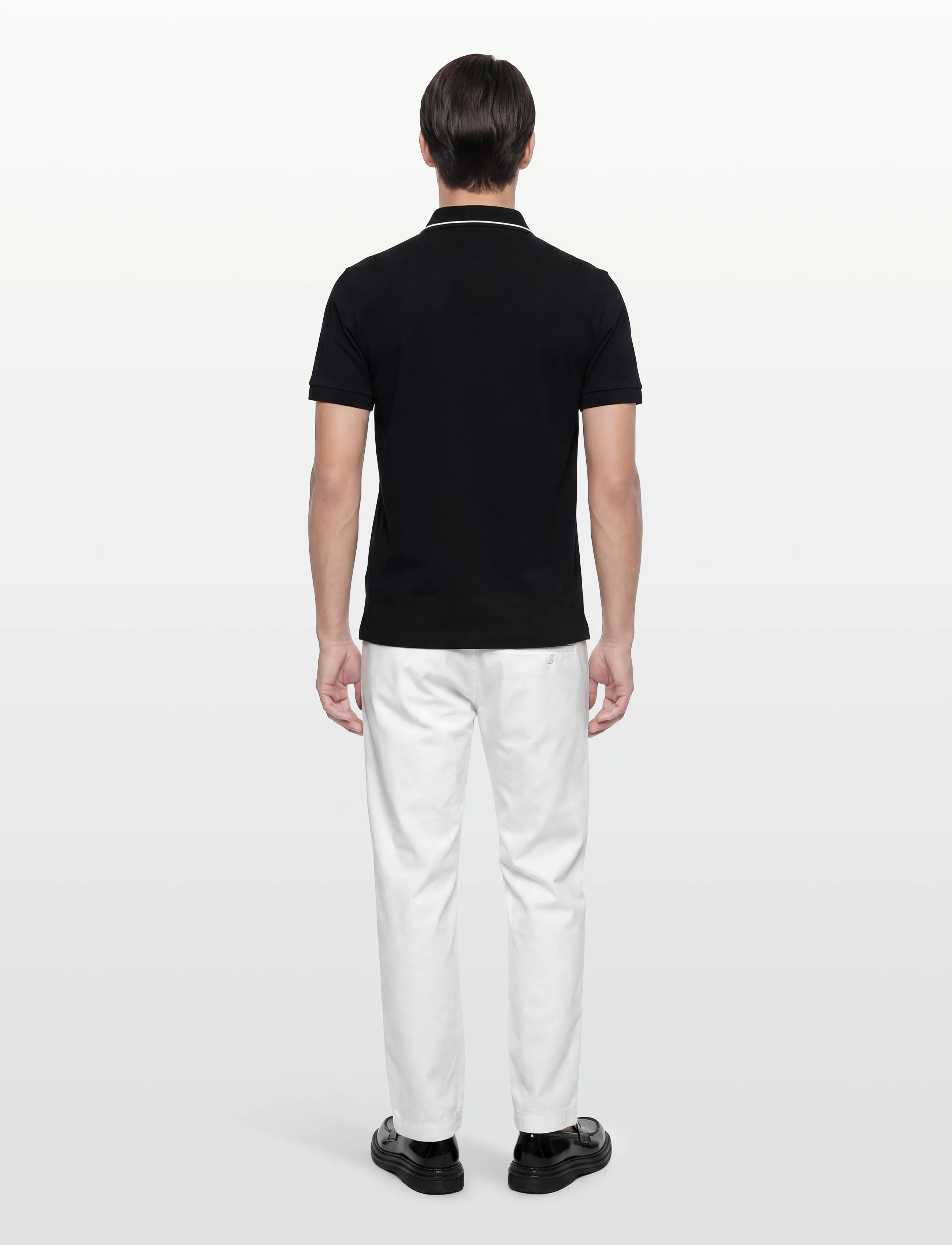 EA7 - POLO SHIRT - kortermede - black - 4