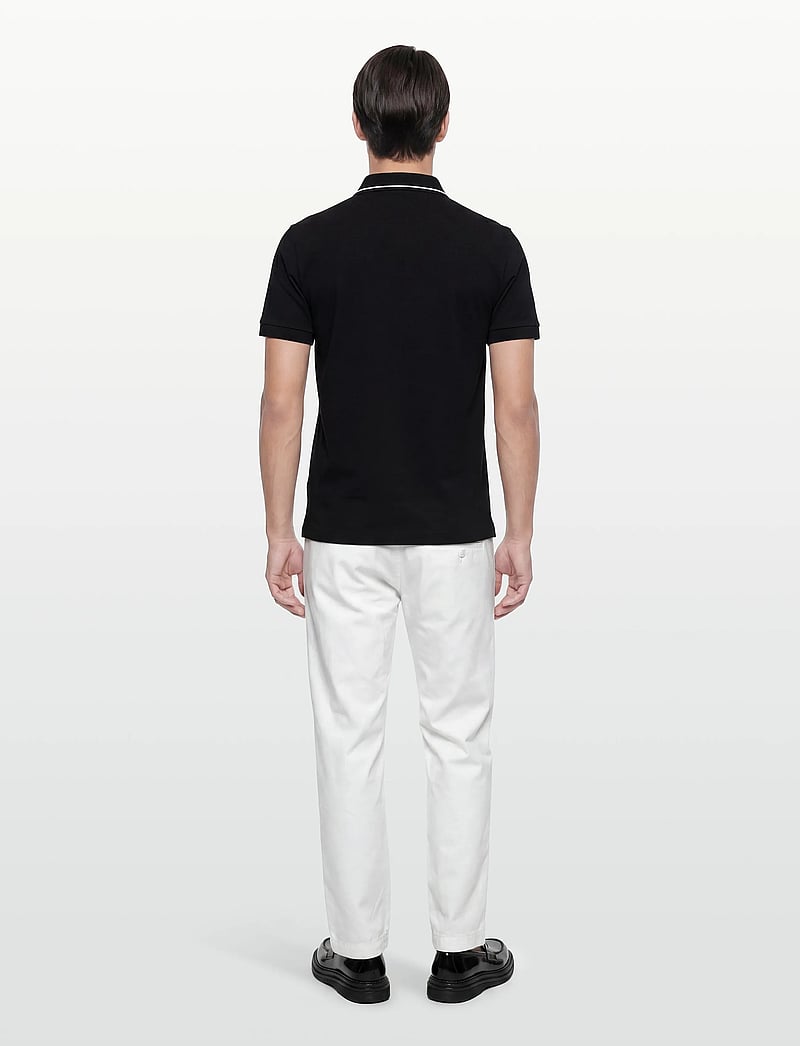 EA7 - POLO SHIRT - kortærmede poloer - black - 4