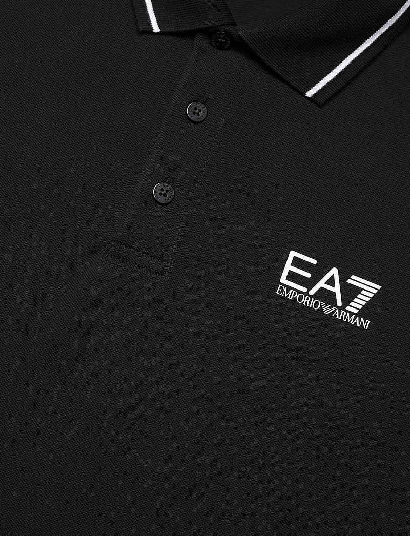 EA7 - POLO SHIRT - kortærmede poloer - black - 2